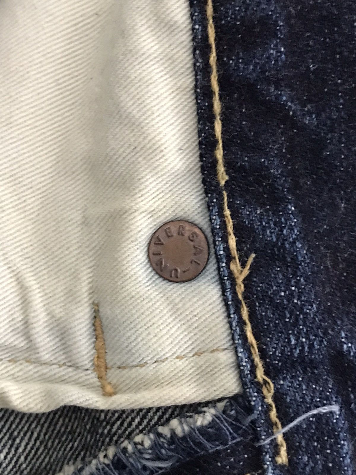 Eternal ETERNAL Lightning Distressed Denim Jeans Made In Japan Size US 30 / EU 46 - 13 Thumbnail