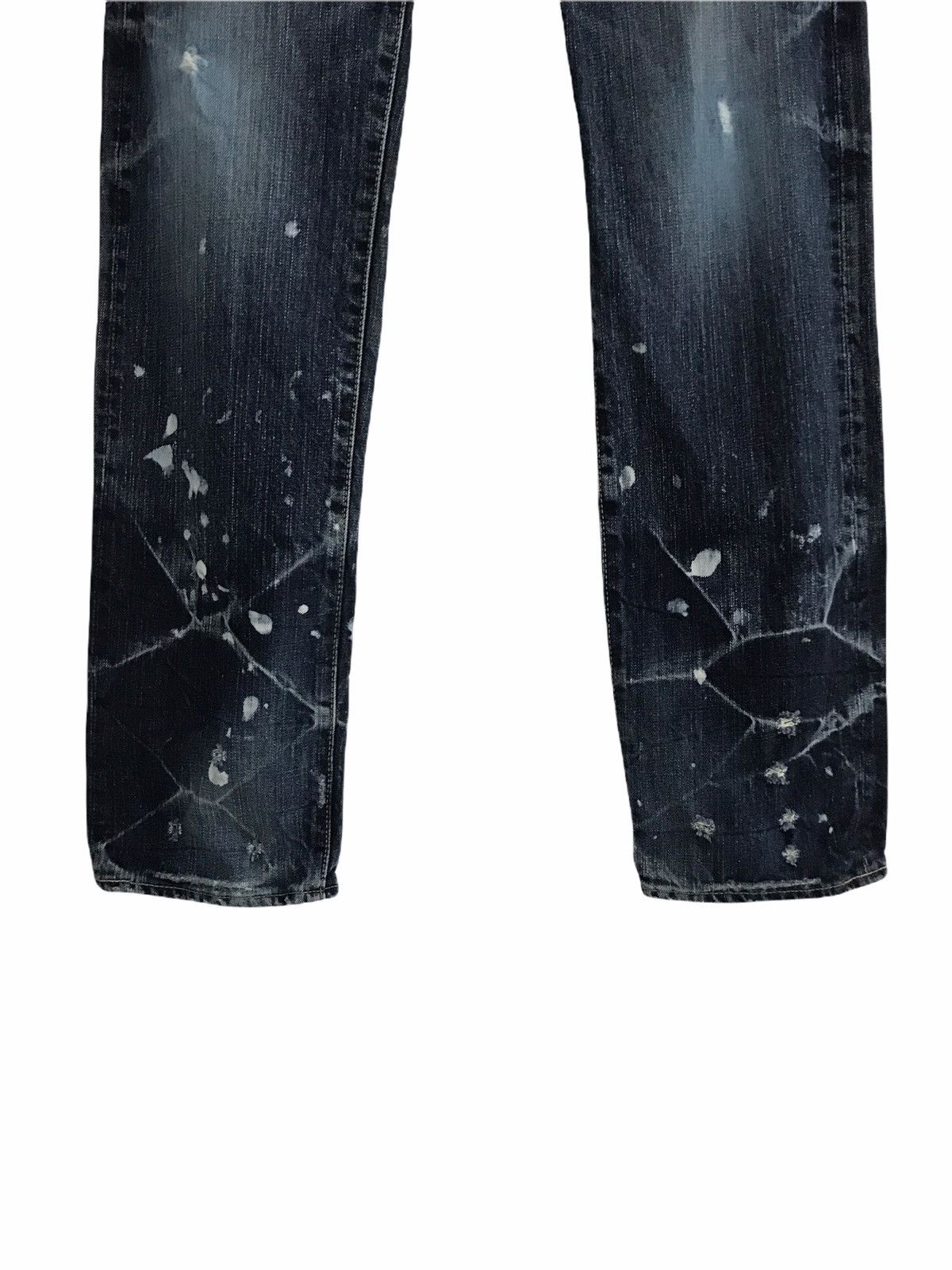 Eternal ETERNAL Lightning Distressed Denim Jeans Made In Japan Size US 30 / EU 46 - 3 Thumbnail