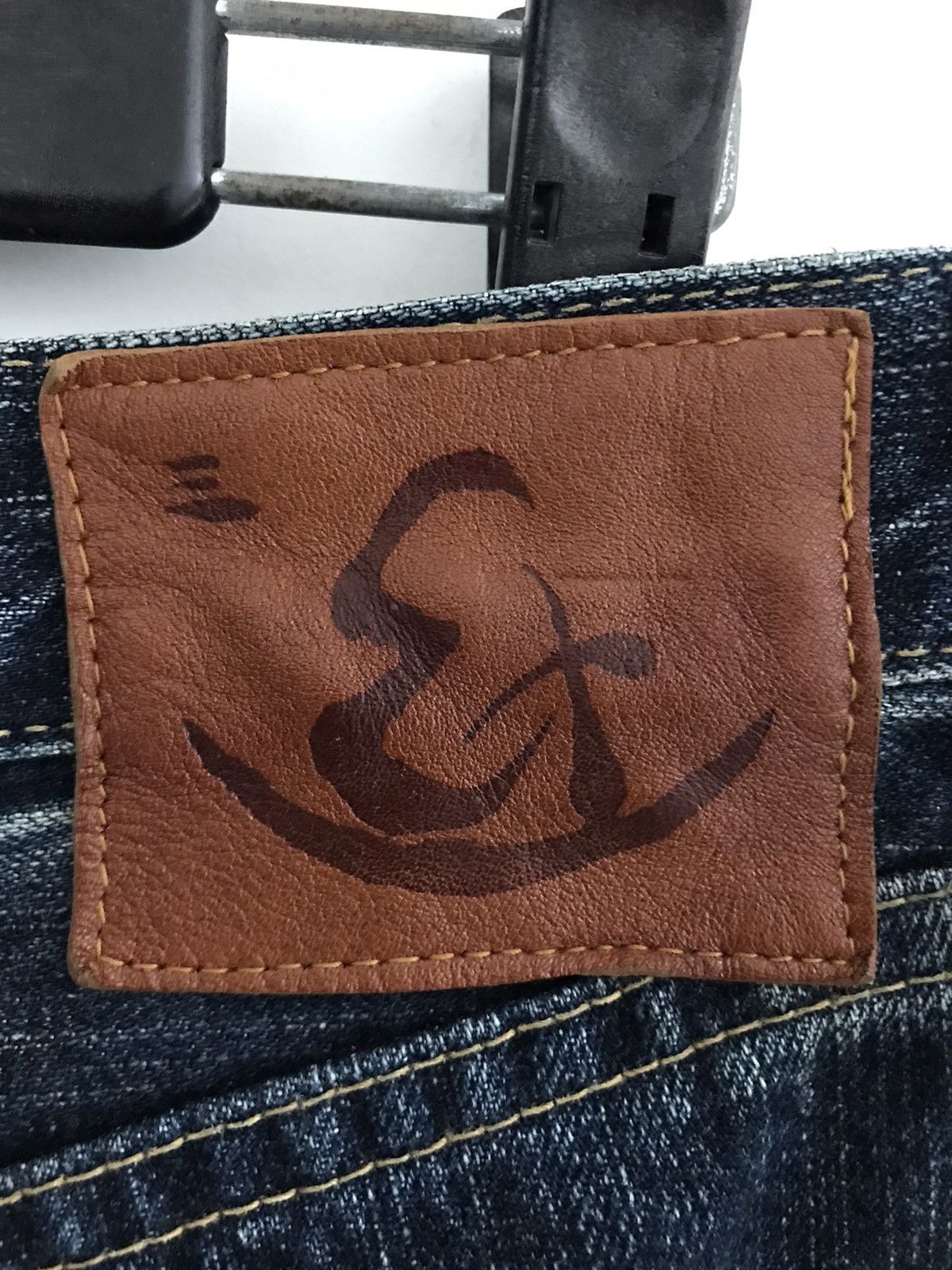 Eternal ETERNAL Lightning Distressed Denim Jeans Made In Japan Size US 30 / EU 46 - 10 Thumbnail