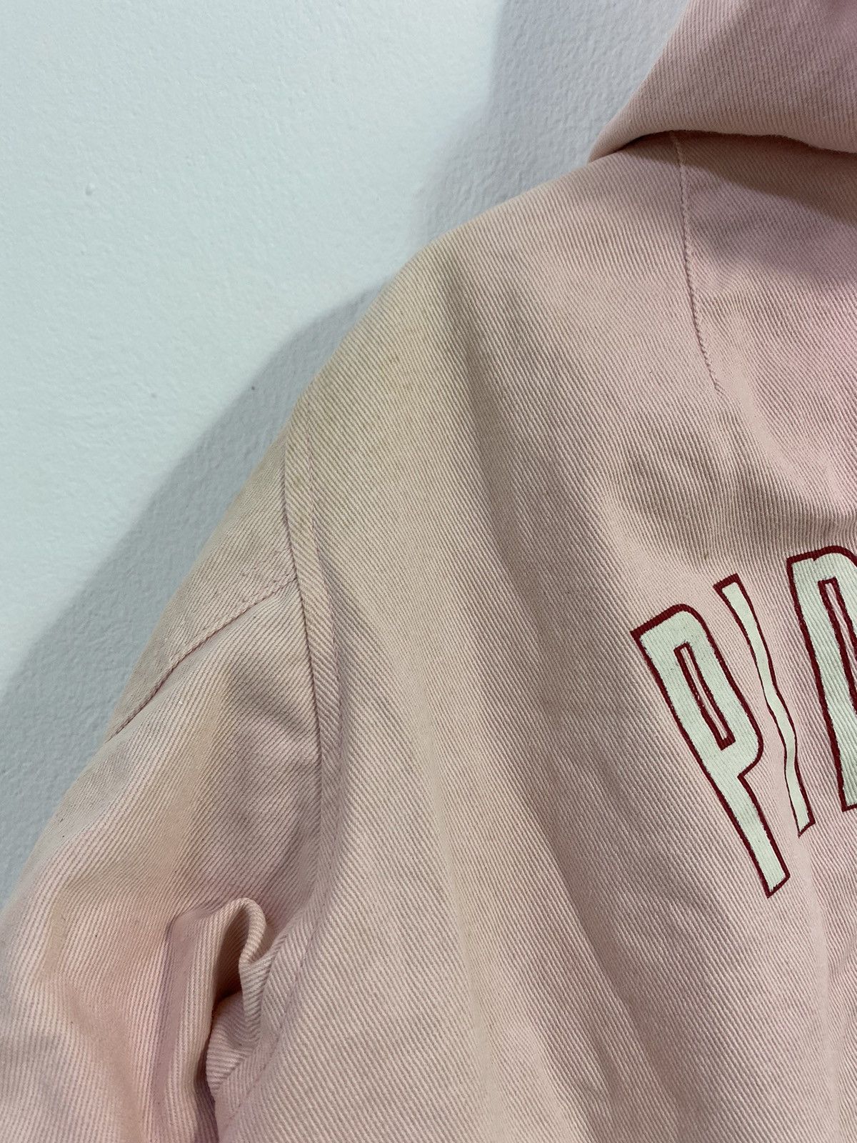 Japanese Brand × Pink House Vintage Pink House Bomber Jacket Big Logo Design With Hoodie Size US M / EU 48-50 / 2 - 8 Thumbnail