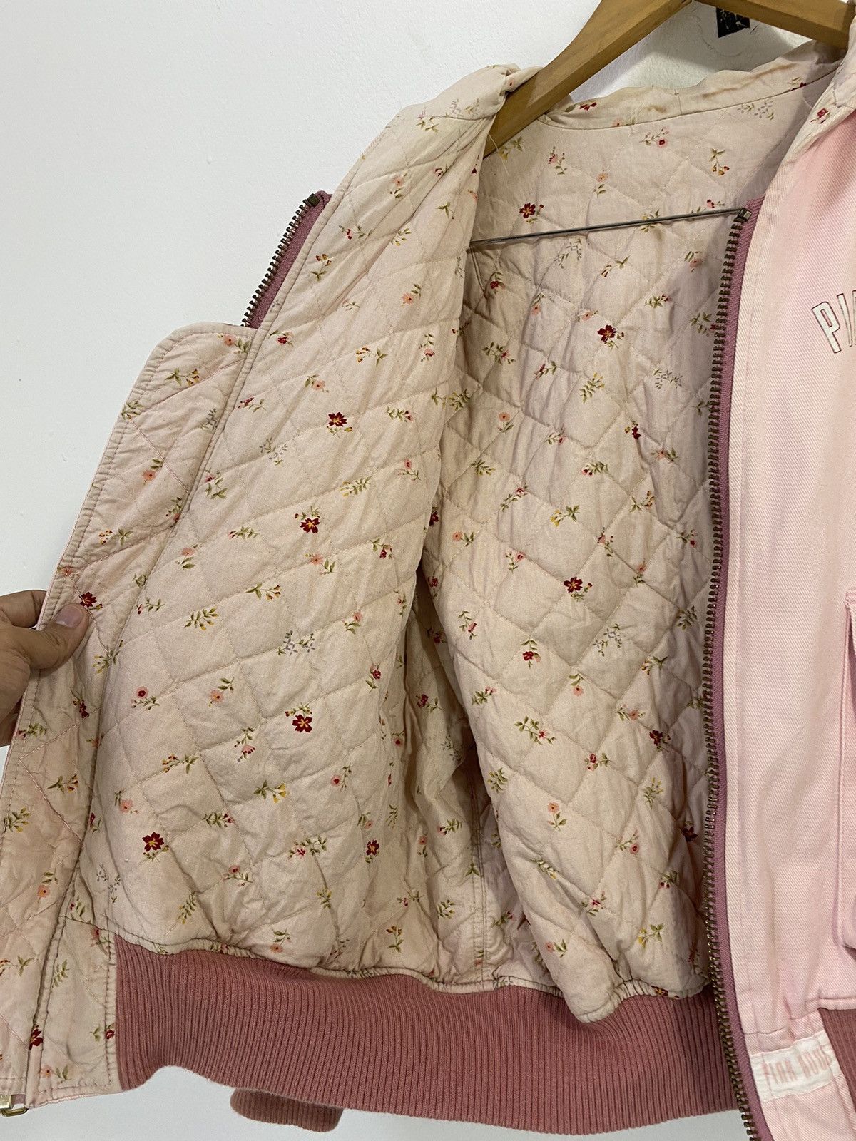 Japanese Brand × Pink House Vintage Pink House Bomber Jacket Big Logo Design With Hoodie Size US M / EU 48-50 / 2 - 11 Thumbnail