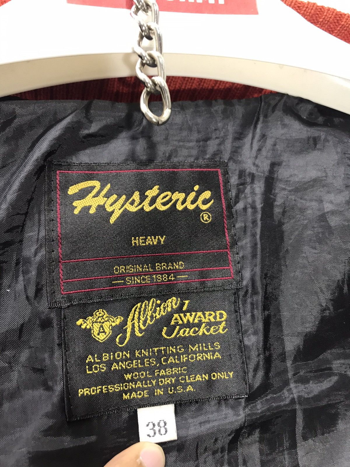 Hysteric Glamour Rare Vtg late 90s🔥Hysteric Glamour Varsity 76 Service 1🟩9 Size US M / EU 48-50 / 2 - 12 Thumbnail