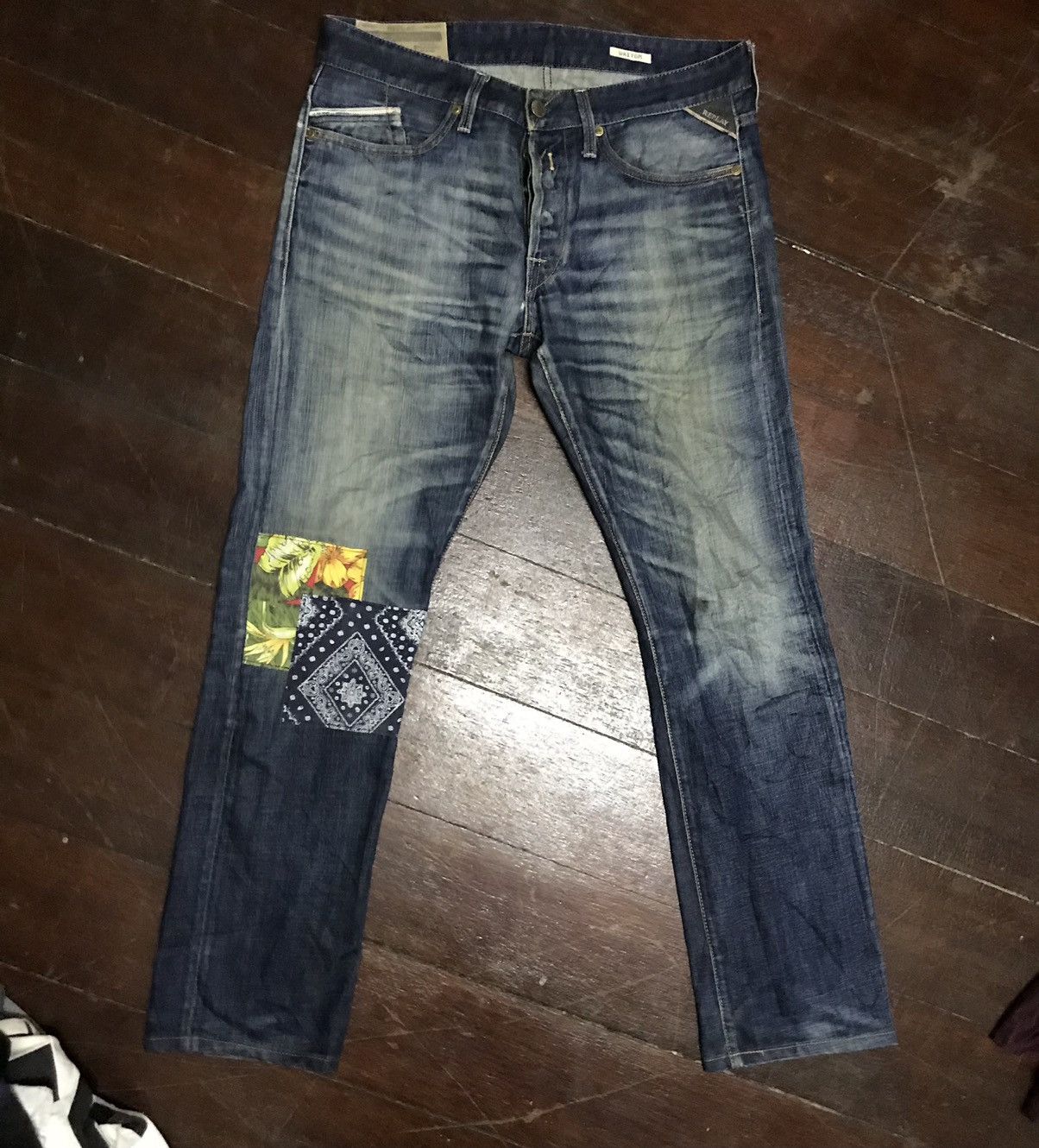 Replay Replay denim custom patchwork size 34 Size US 34 / EU 50 - 13 Thumbnail