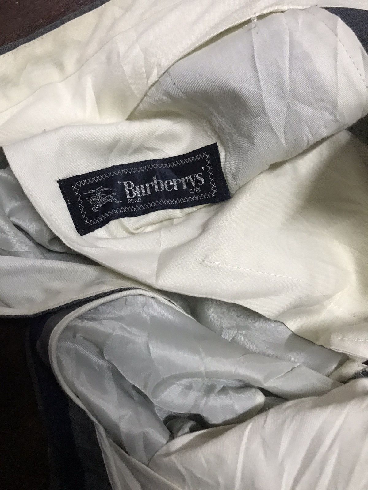 Burberry × Vintage Vintage Burberry casual pant new wool 100% Size US 34 / EU 50 - 4 Thumbnail