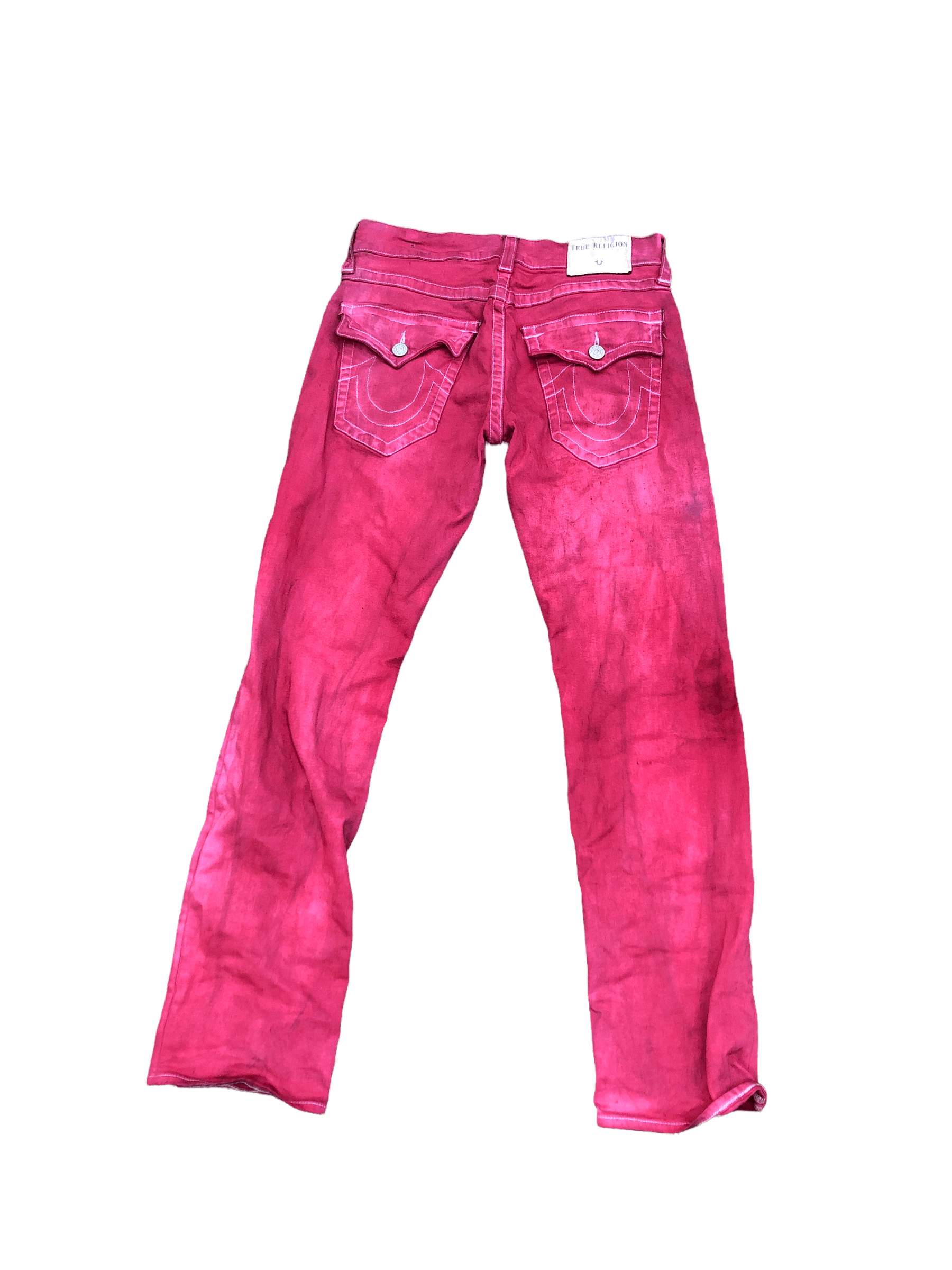True Religion × Vintage Vintage True Religion Jeans Size 29 RICKY Red Size US 29 - 3 Thumbnail