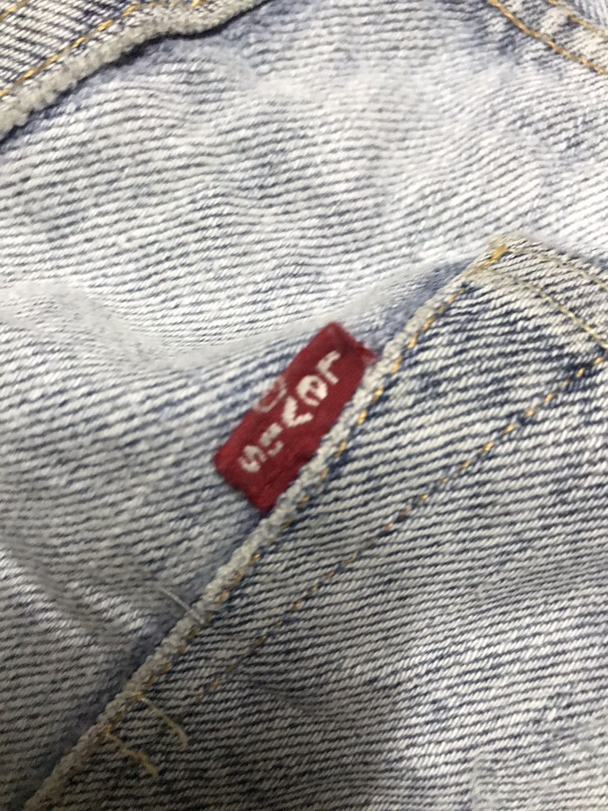 Levi's Vintage Clothing × Vintage 🔥rare 🔥Levi’s 501 distressed denim Size US 36 / EU 52 - 5 Thumbnail