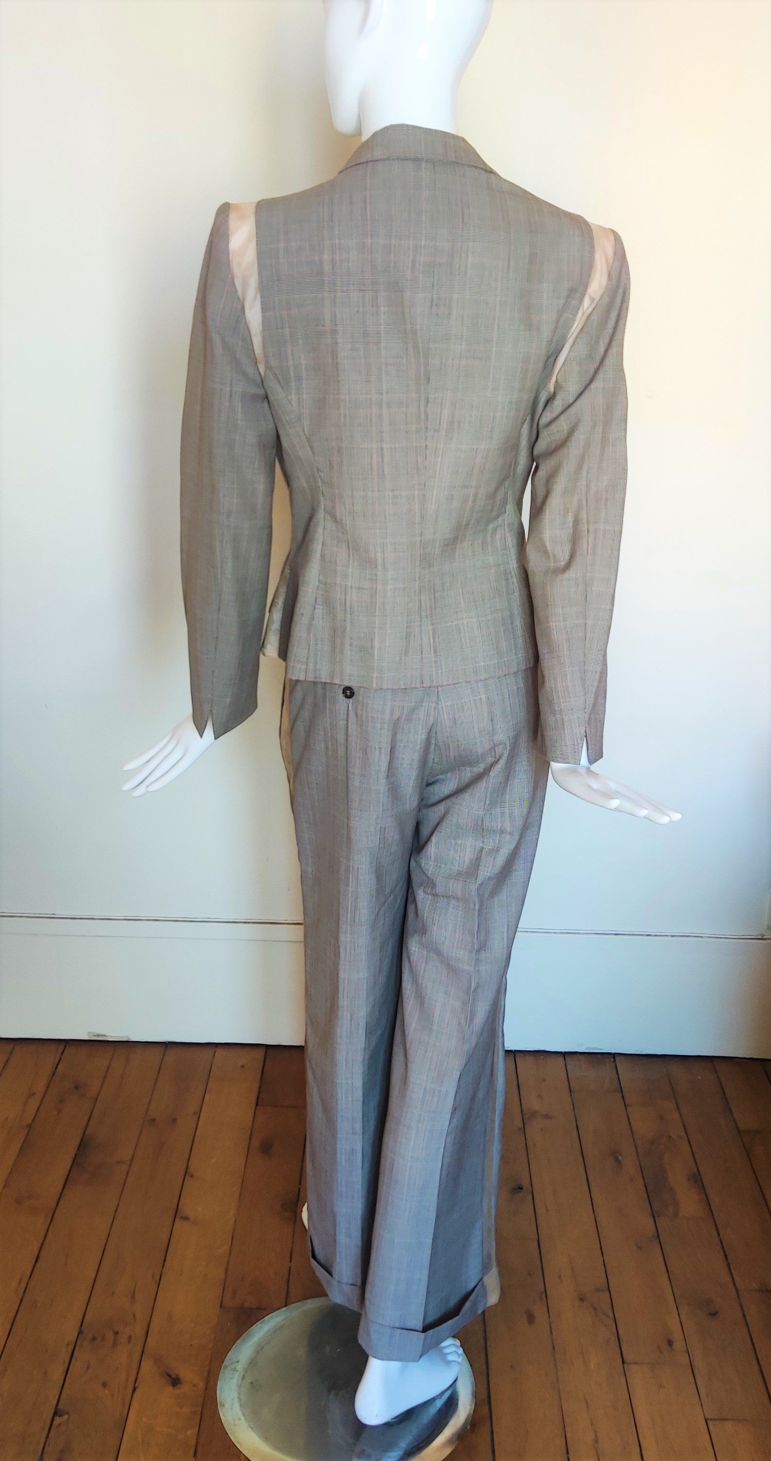Alexander McQueen Alexander McQueen S/S 2004 Deliverance Dress Suit Size M / US 6-8 / IT 42-44 - 7 Thumbnail