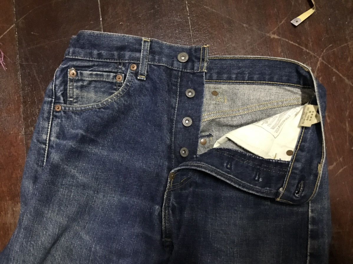Levi's Vintage Clothing × Vintage Vintage Levi’s big E 701 xx selvedge distressed denim Size US 29 - 13 Thumbnail