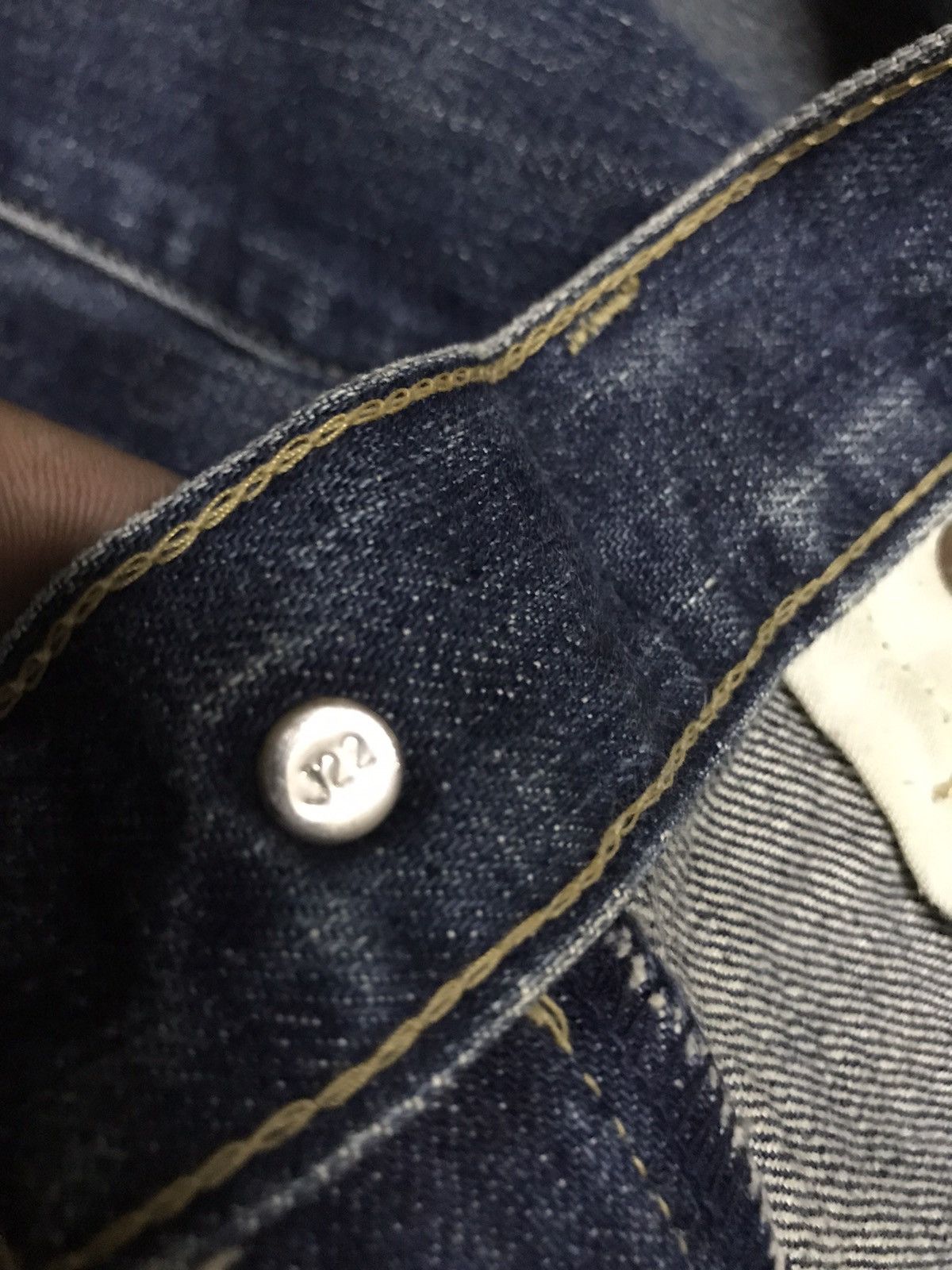 Levi's Vintage Clothing × Vintage Vintage Levi’s big E 701 xx selvedge distressed denim Size US 29 - 12 Thumbnail
