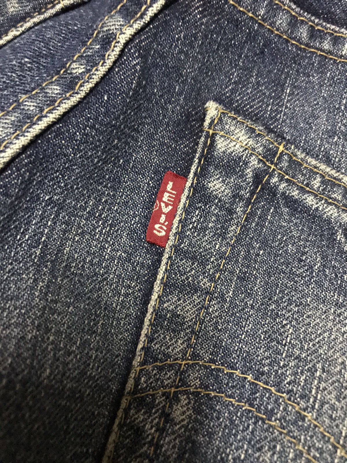 Levi's Vintage Clothing × Vintage Vintage Levi’s big E 701 xx selvedge distressed denim Size US 29 - 5 Thumbnail