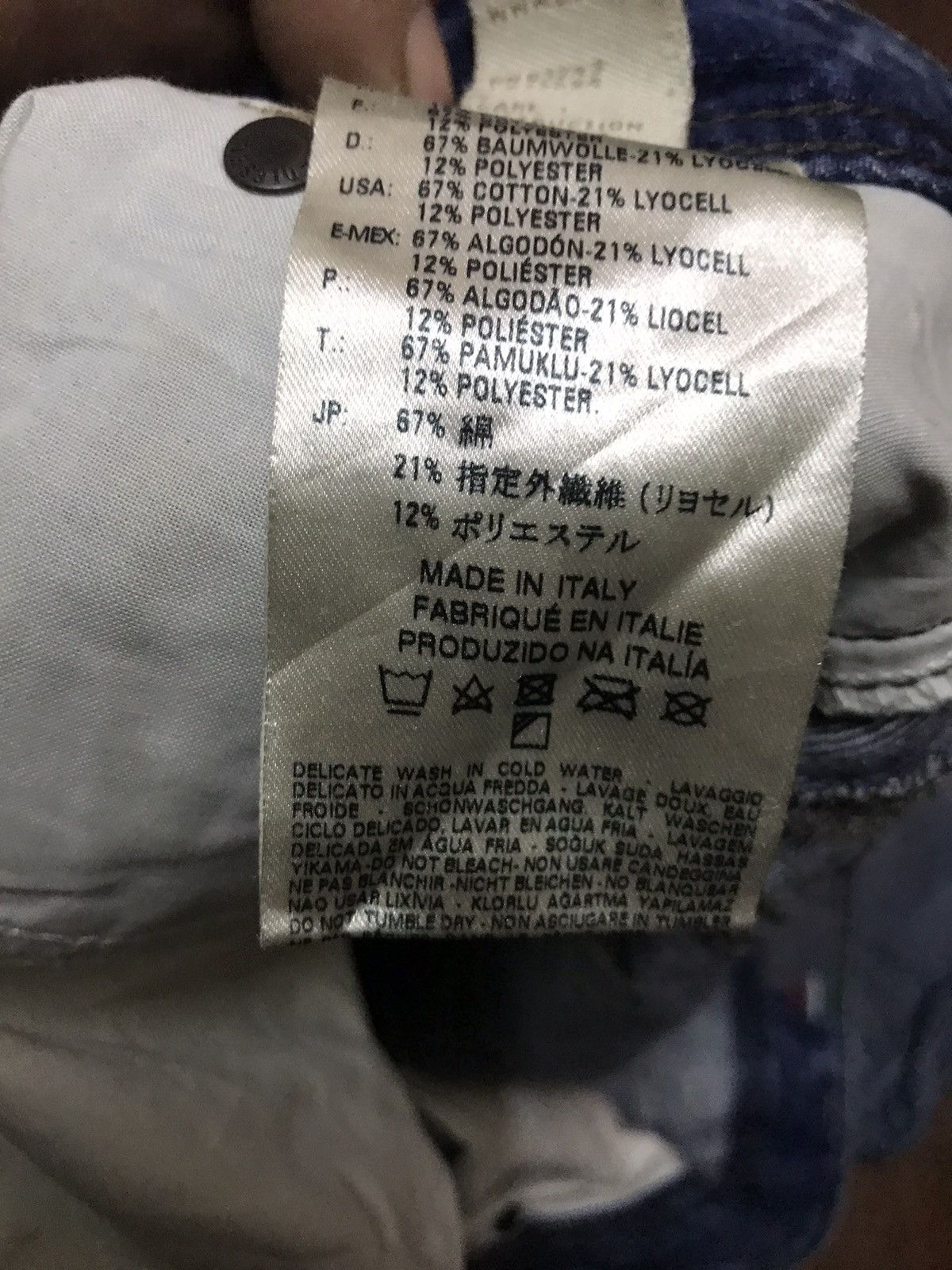 Diesel Diesel blue eyecons 2013/2 edition distressed denim jeans Size US 32 / EU 48 - 9 Thumbnail