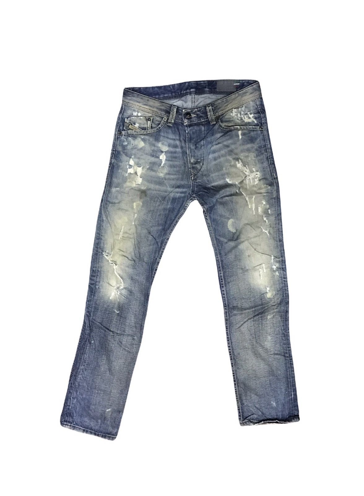 Diesel Diesel blue eyecons 2013/2 edition distressed denim jeans Size US 32 / EU 48 - 2 Thumbnail