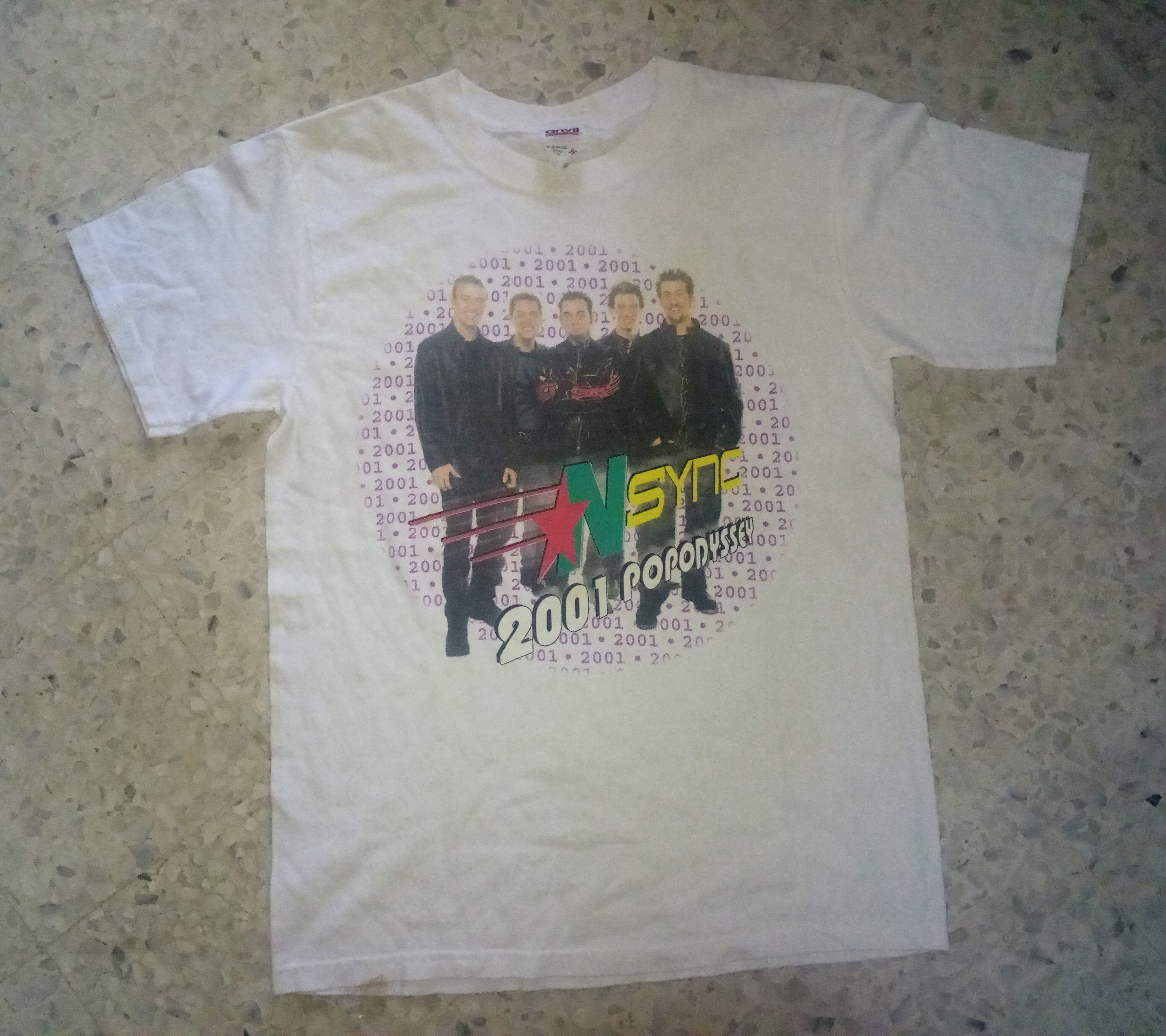 Band Tees × Vintage VTG N'sync 2000s pop boy band Backstreet Boys nsync Y2K Size US S / EU 44-46 / 1 - 2 Thumbnail