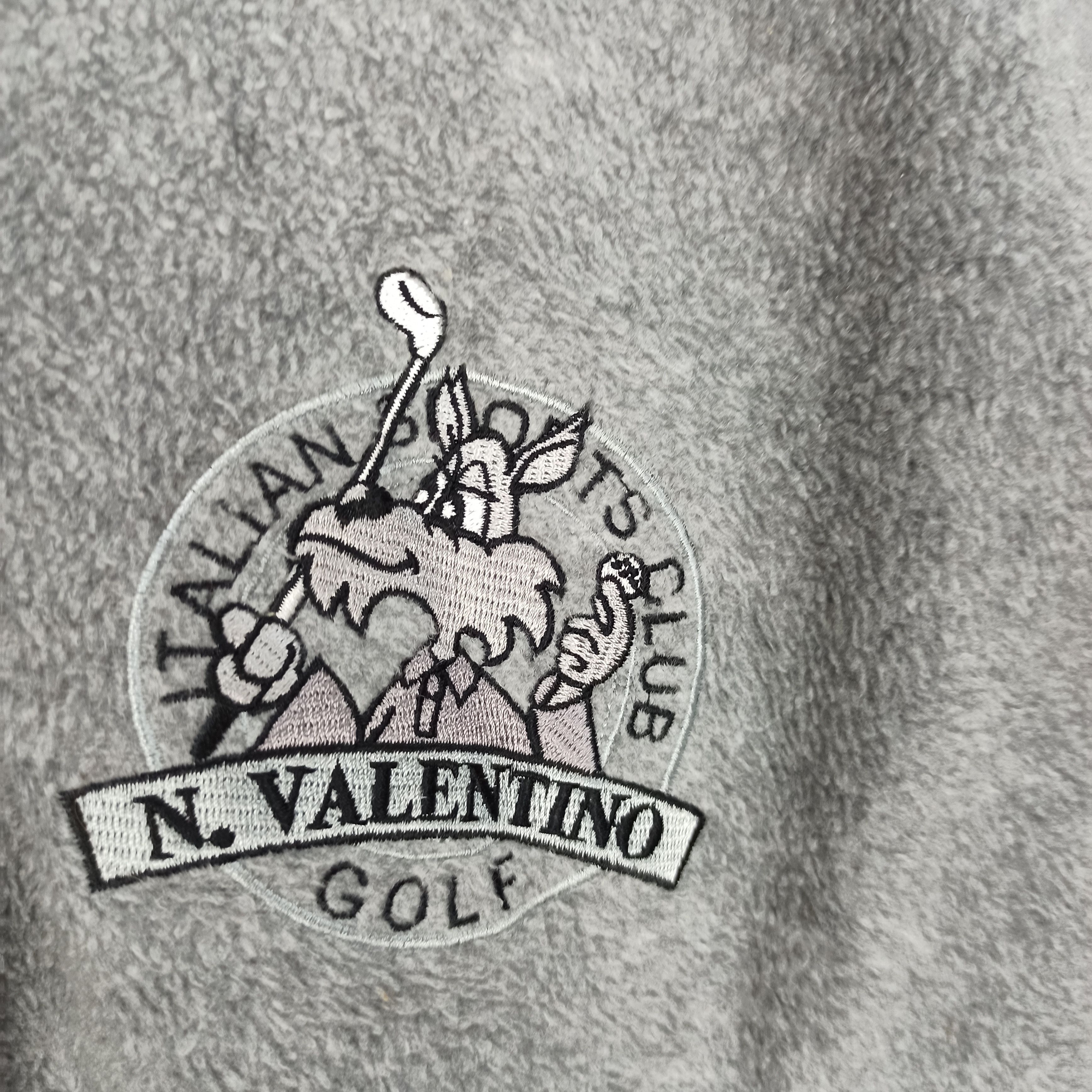 Valentino × Vintage Vintage Nicola Valentino Italy Golf Fur Fleece Vest Size US L / EU 52-54 / 3 - 5 Thumbnail