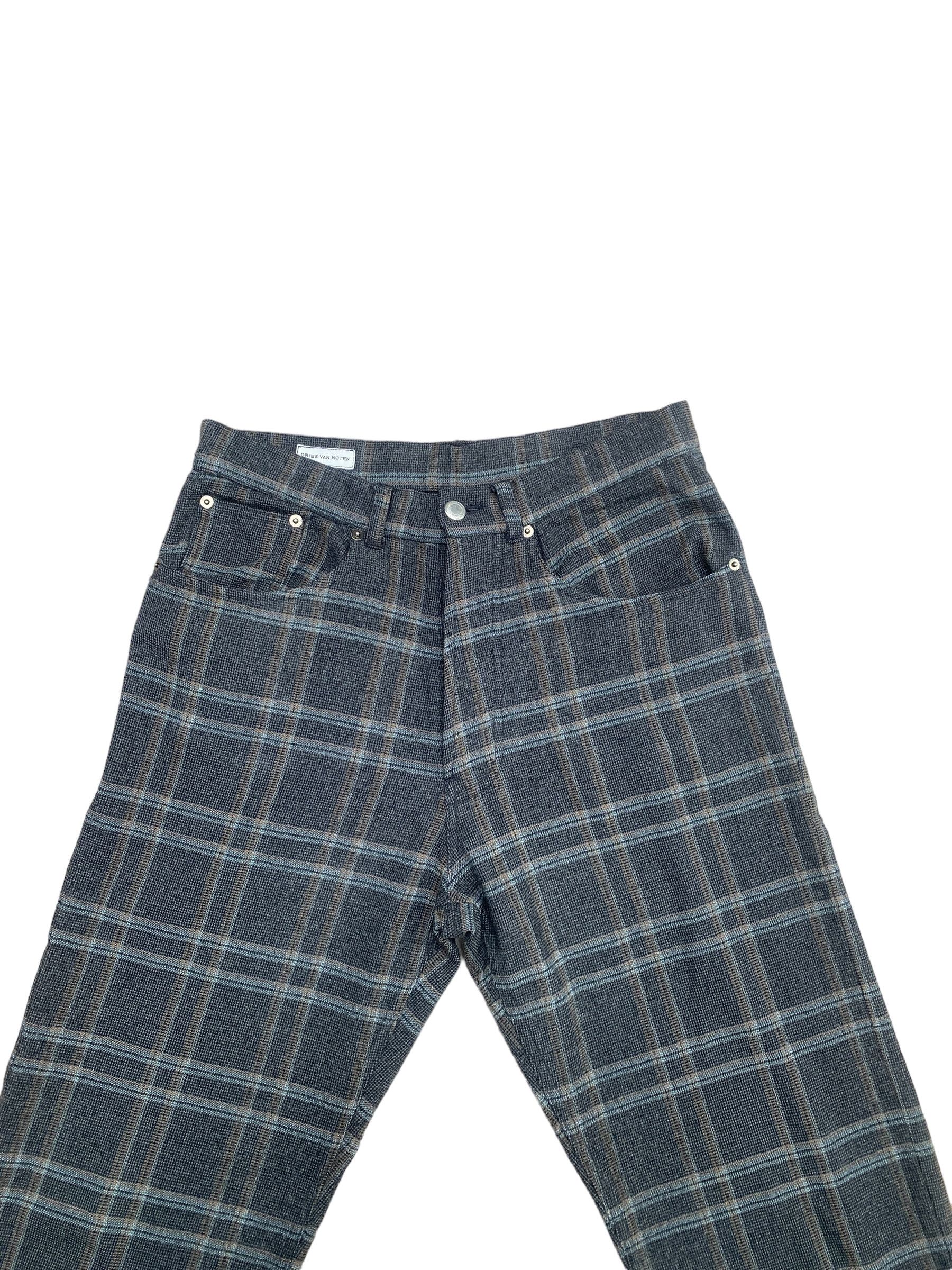 Dries Van Noten Grey Wool Pants Size US 30 / EU 46 - 2 Thumbnail