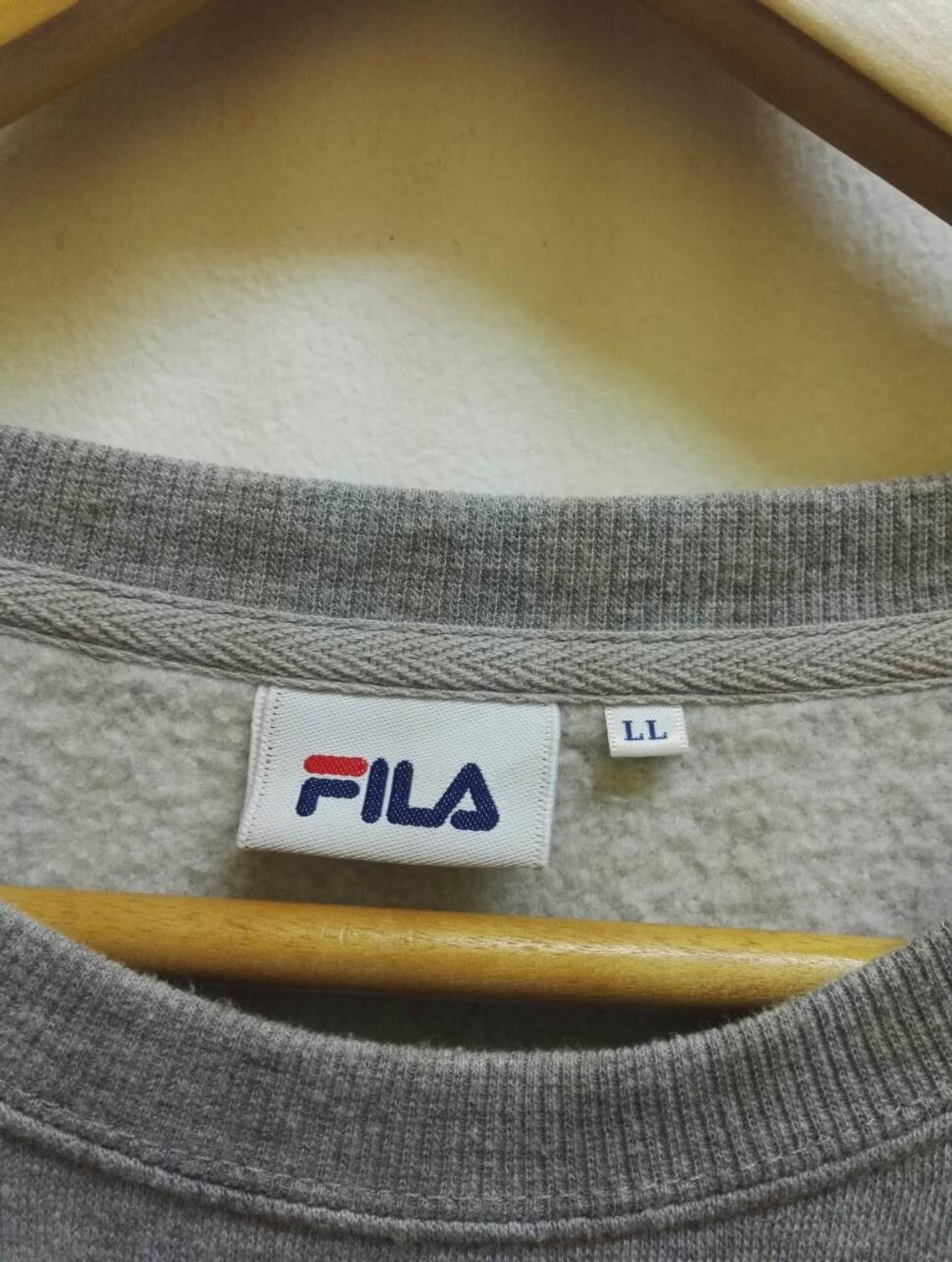 Fila Vintage Fila Sweatshirt 3 colour Very Good Condition Used Size US L / EU 52-54 / 3 - 6 Thumbnail