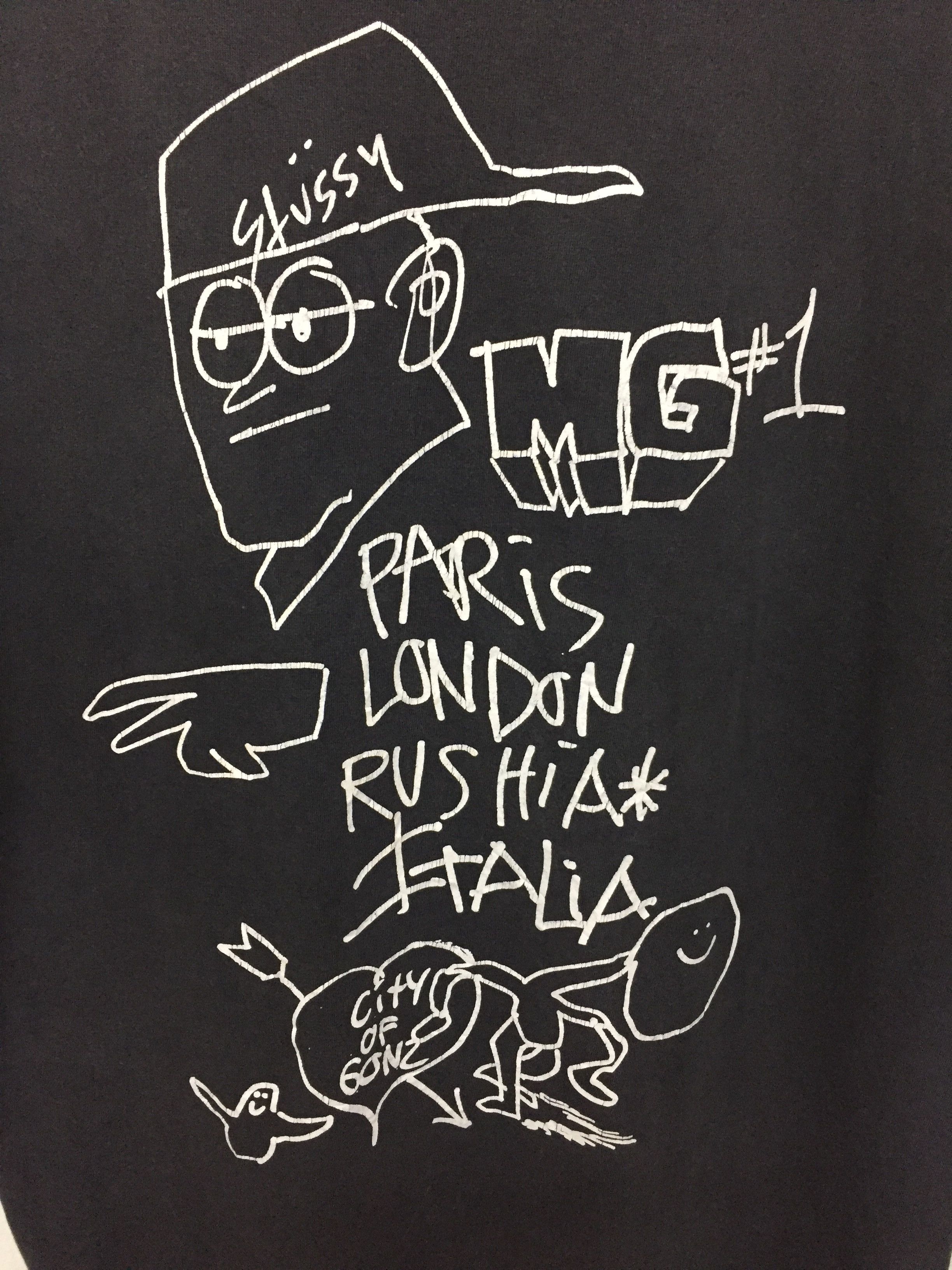 Stussy 2006 Stussy X Mark gonzales world tour Size US L / EU 52-54 / 3 - 5 Thumbnail