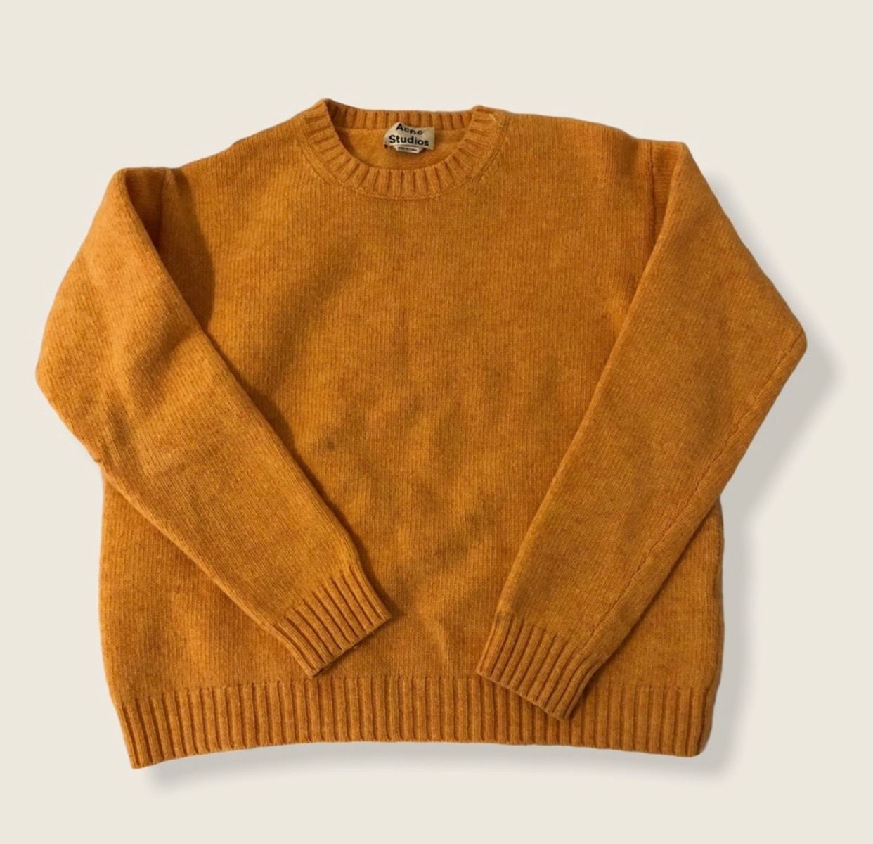Pre-owned Acne Studios Steal  Sweater Jumper In Multicolor
