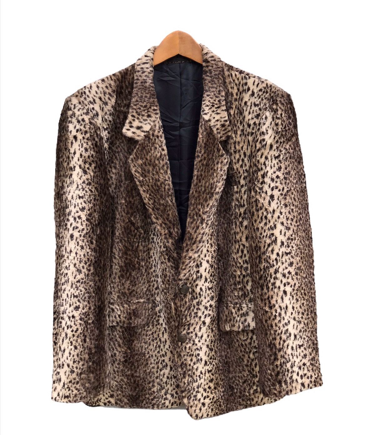 Japanese Brand RC Japan designer by Miyama & co leopard printed coat Size US M / EU 48-50 / 2 - 2 Thumbnail