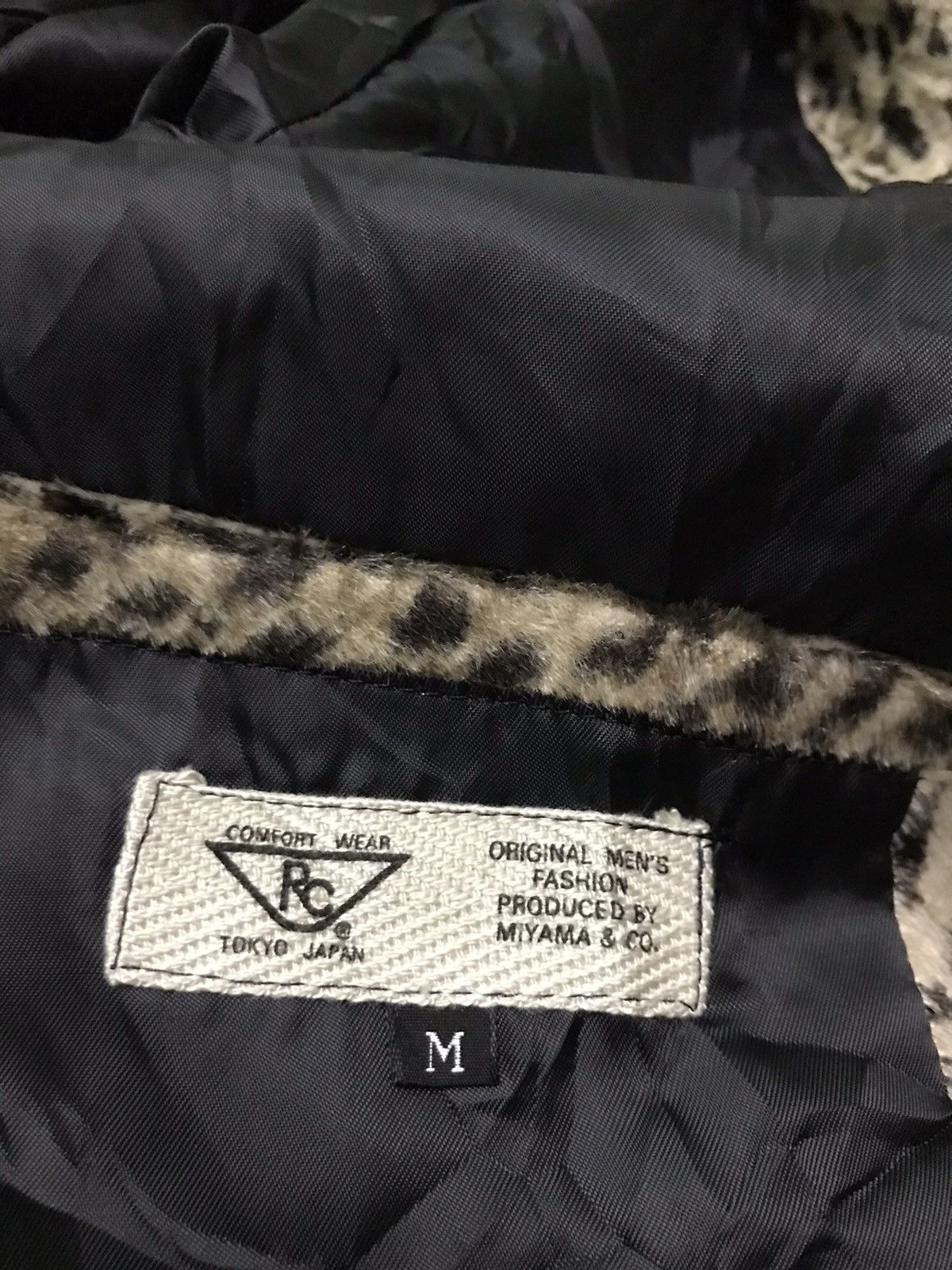 Japanese Brand RC Japan designer by Miyama & co leopard printed coat Size US M / EU 48-50 / 2 - 4 Thumbnail