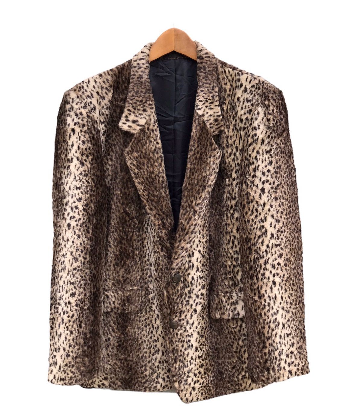 Japanese Brand RC Japan designer by Miyama & co leopard printed coat Size US M / EU 48-50 / 2 - 1 Thumbnail