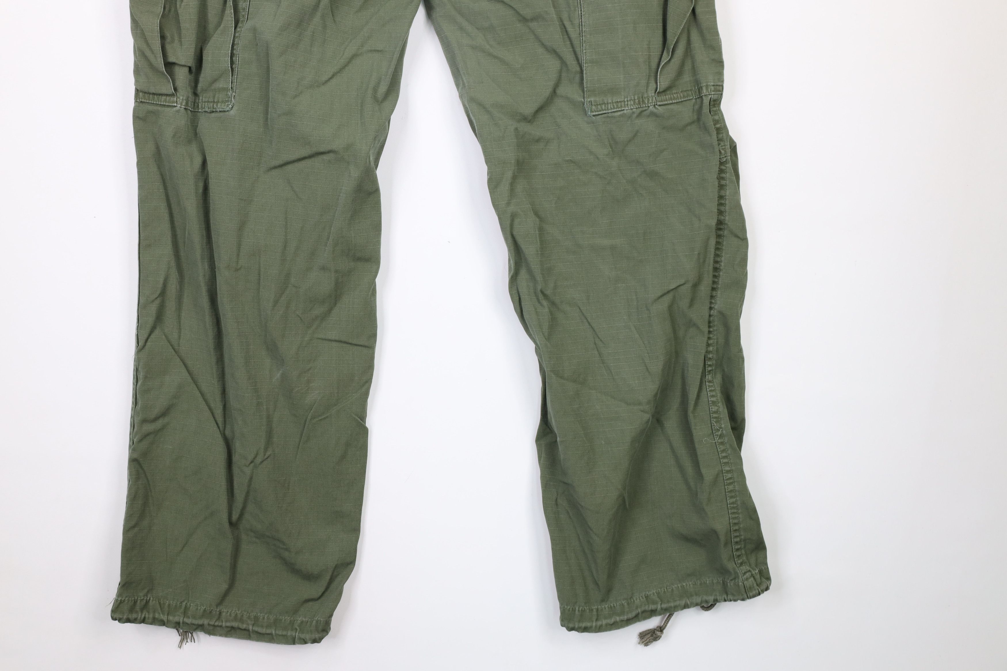 Vintage Vintage 60s Vietnam War WR Poplin Ripstop Cargo Pants USA Size US 32 / EU 48 - 15 Thumbnail