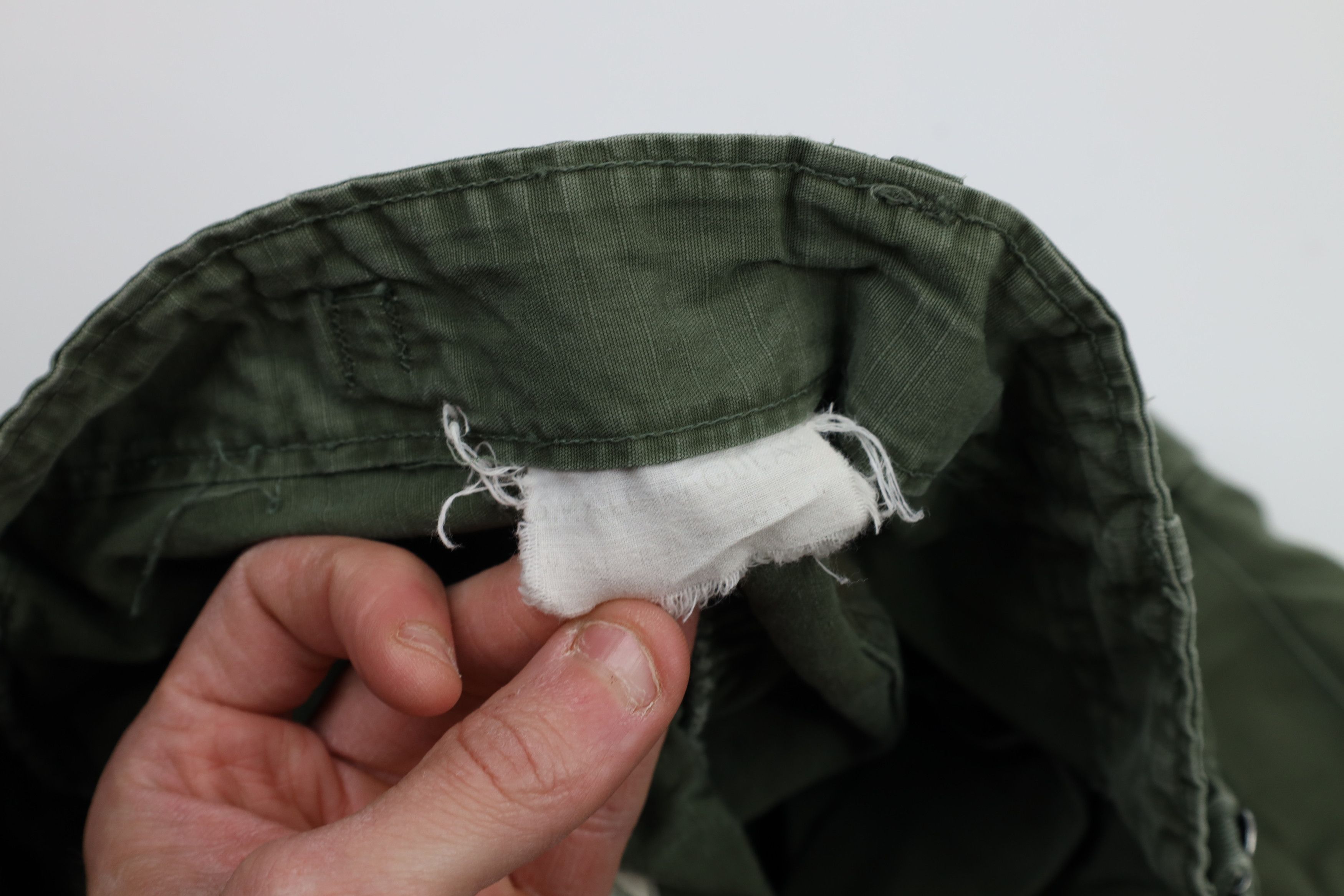 Vintage Vintage 60s Vietnam War WR Poplin Ripstop Cargo Pants USA Size US 32 / EU 48 - 11 Thumbnail