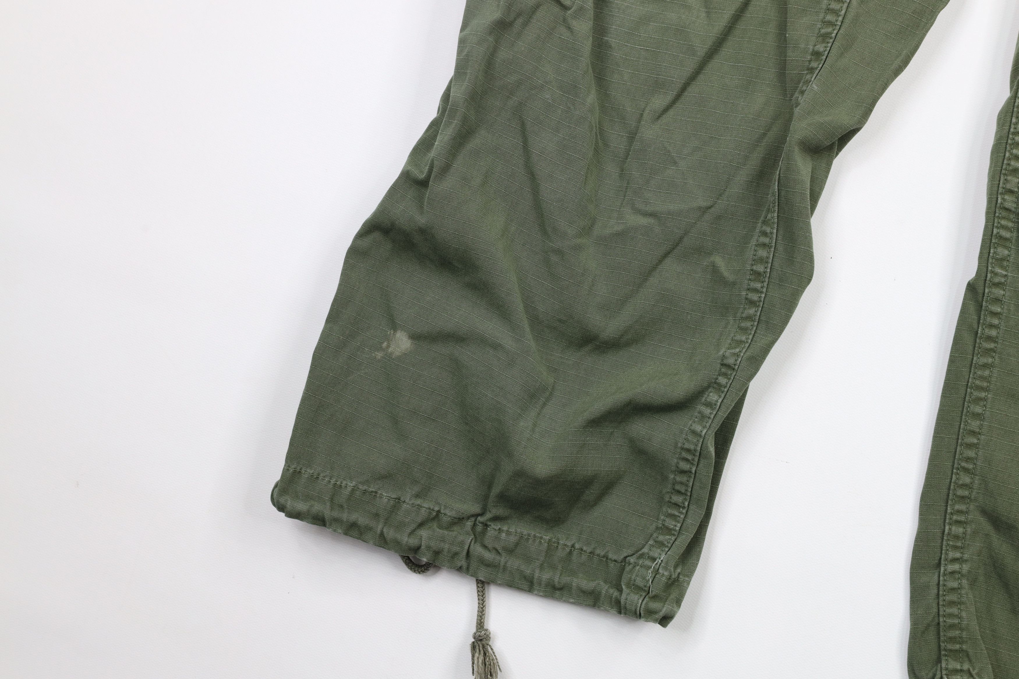 Vintage Vintage 60s Vietnam War WR Poplin Ripstop Cargo Pants USA Size US 32 / EU 48 - 5 Thumbnail