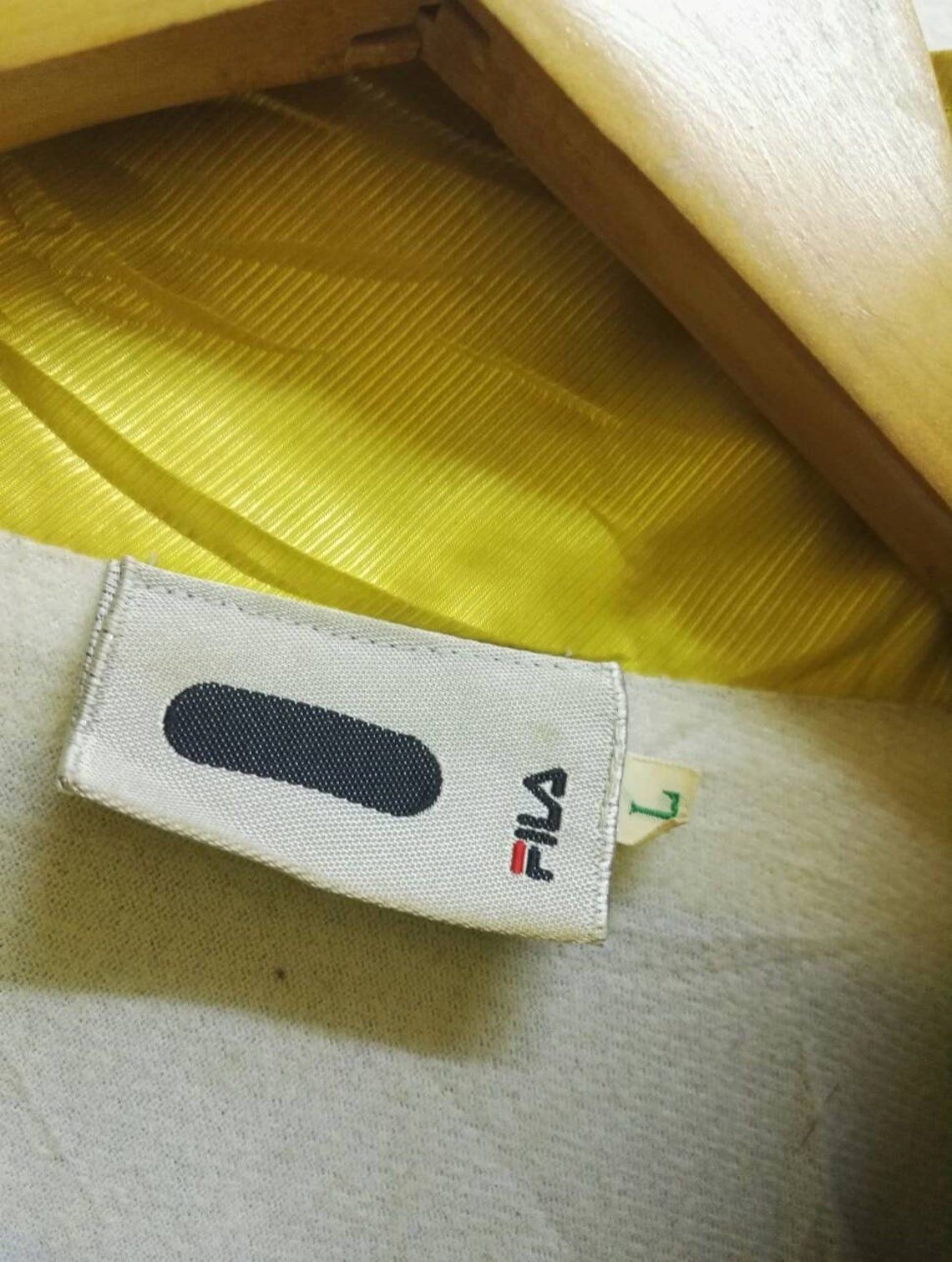 Fila × Vintage FILA Windbreaker Jacket Big Logo Embroidered Zipper(C13) Size US L / EU 52-54 / 3 - 9 Thumbnail