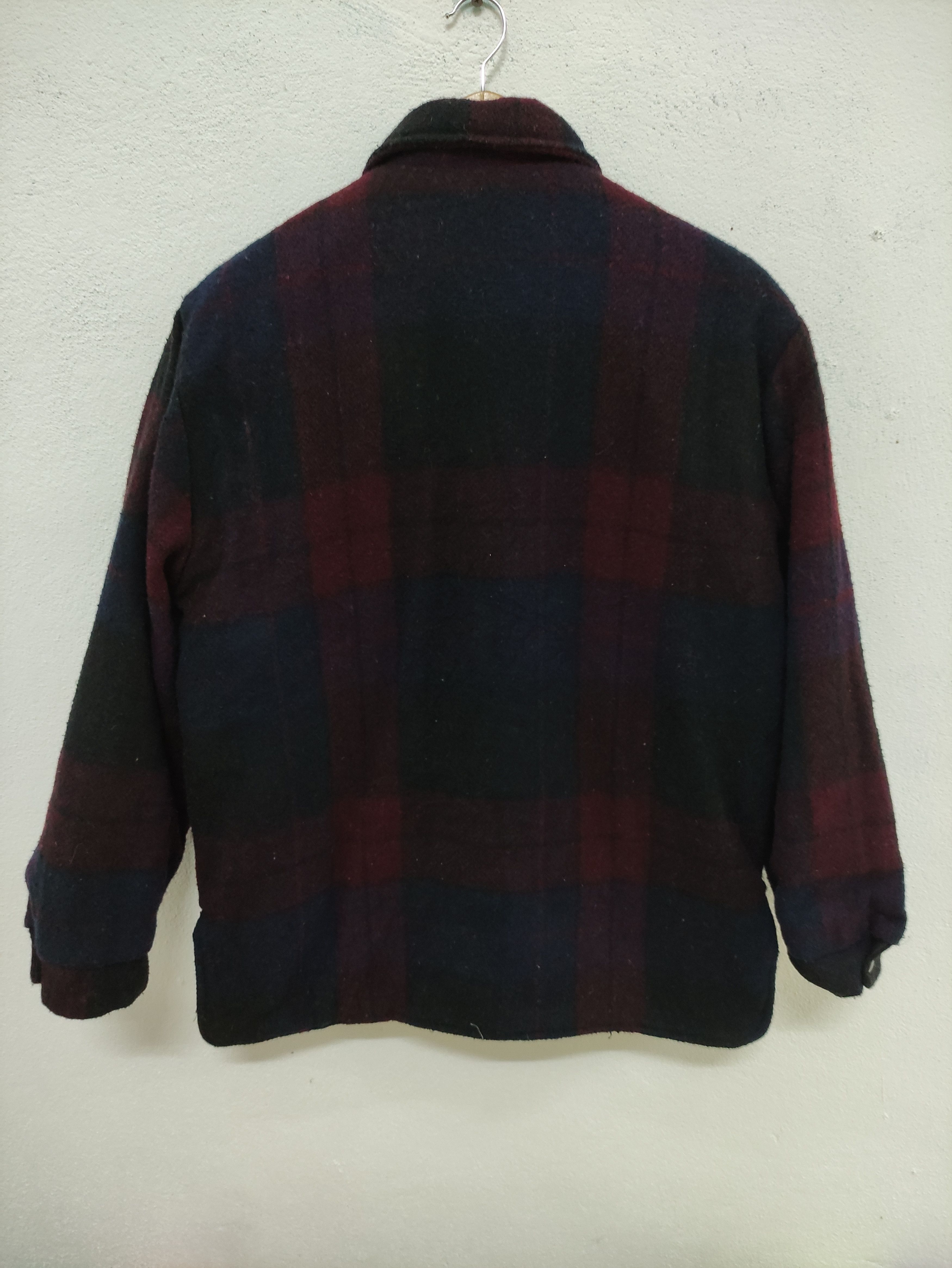 Flannel × Vintage Vintage Cal Craft Checkered Quilted Wool Flannel Jacket USA Size US M / EU 48-50 / 2 - 2 Thumbnail
