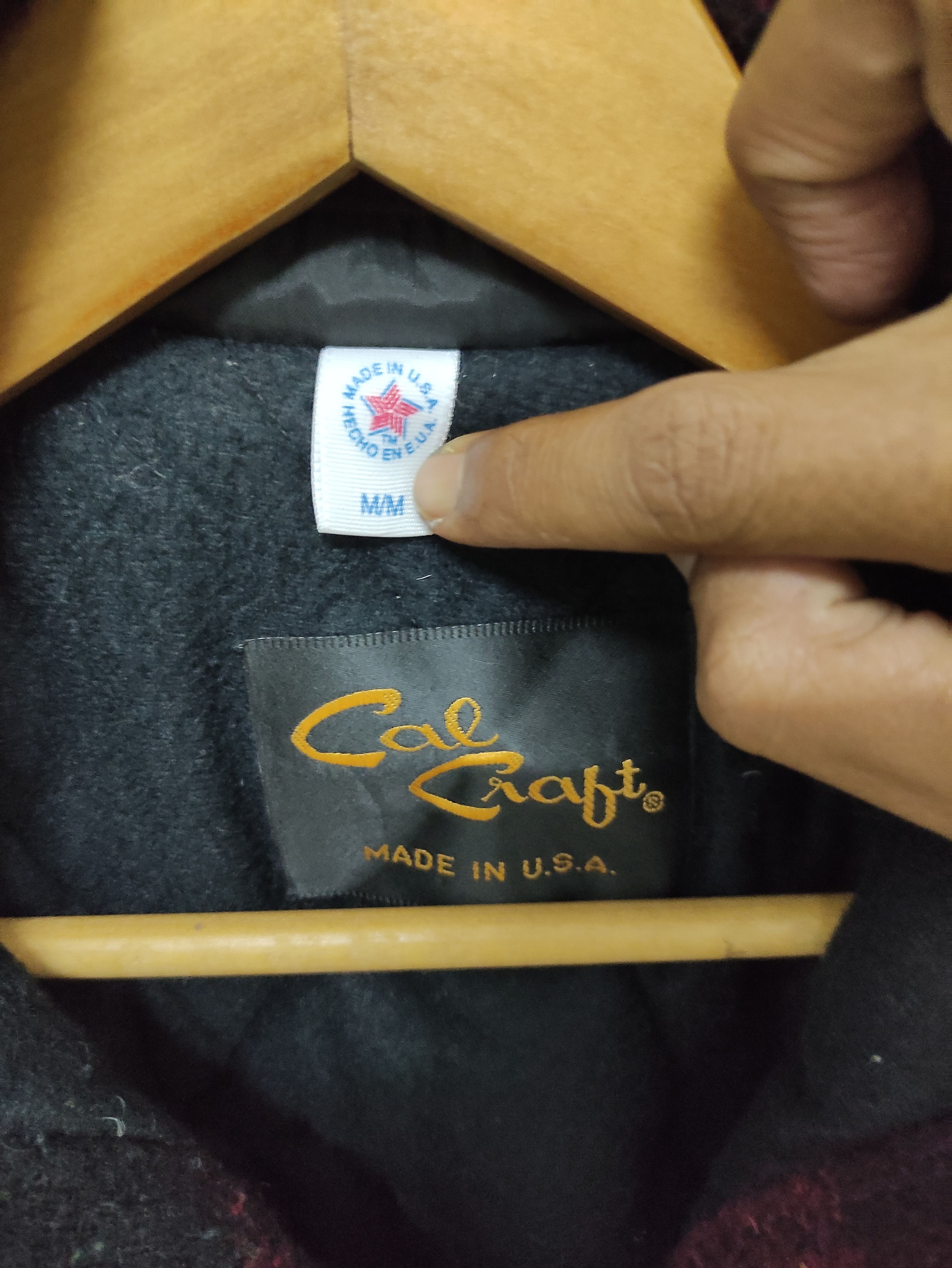 Flannel × Vintage Vintage Cal Craft Checkered Quilted Wool Flannel Jacket USA Size US M / EU 48-50 / 2 - 6 Thumbnail