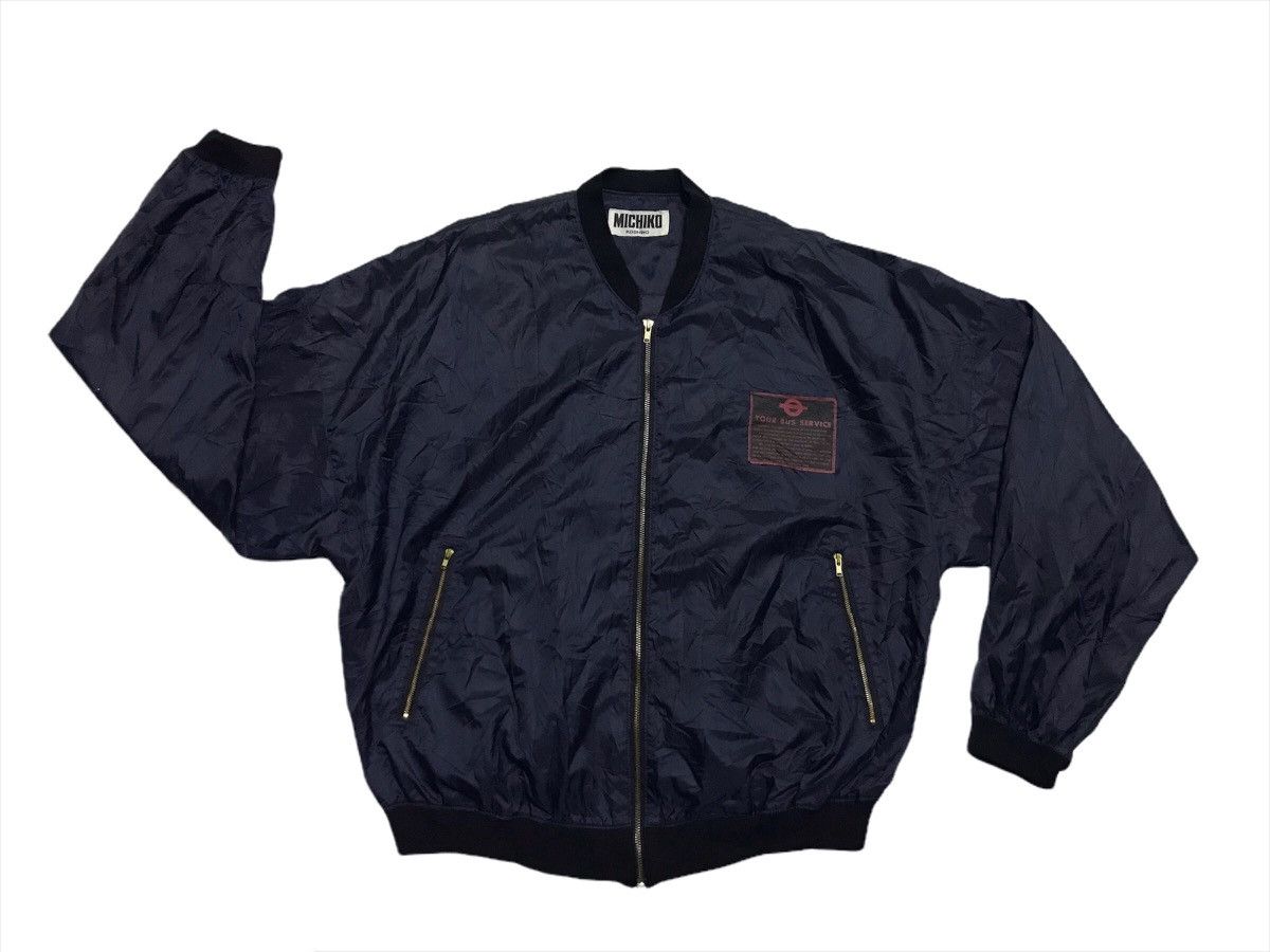 Japanese Brand × Michiko Koshino Michiko Koshino London bomber jacket Size US L / EU 52-54 / 3 - 3 Thumbnail