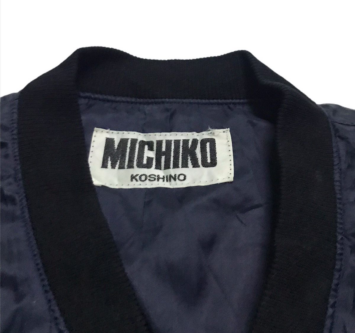 Japanese Brand × Michiko Koshino Michiko Koshino London bomber jacket Size US L / EU 52-54 / 3 - 4 Thumbnail