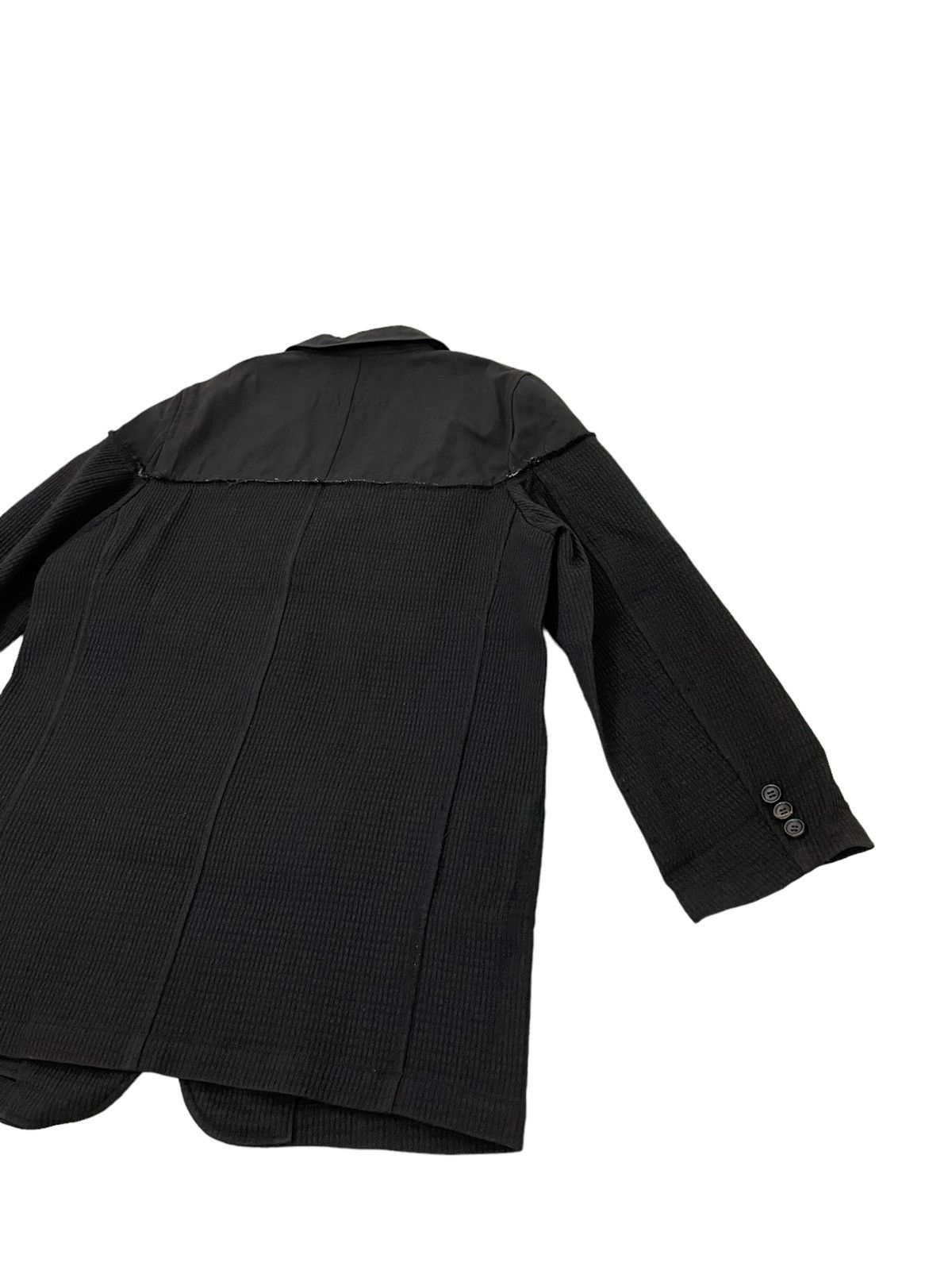Comme des Garcons AD 2000 CDG Homme Hybrid Nylon Attached Wool Blazer 4🟩8 Size US S / EU 44-46 / 1 - 13 Thumbnail