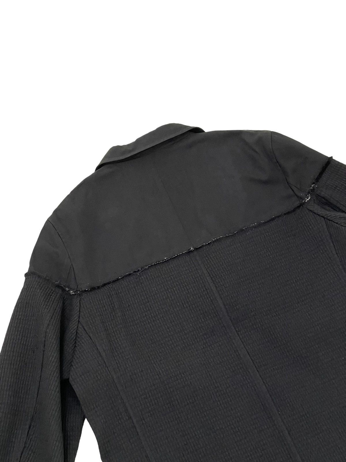 Comme des Garcons AD 2000 CDG Homme Hybrid Nylon Attached Wool Blazer 4🟩8 Size US S / EU 44-46 / 1 - 16 Thumbnail