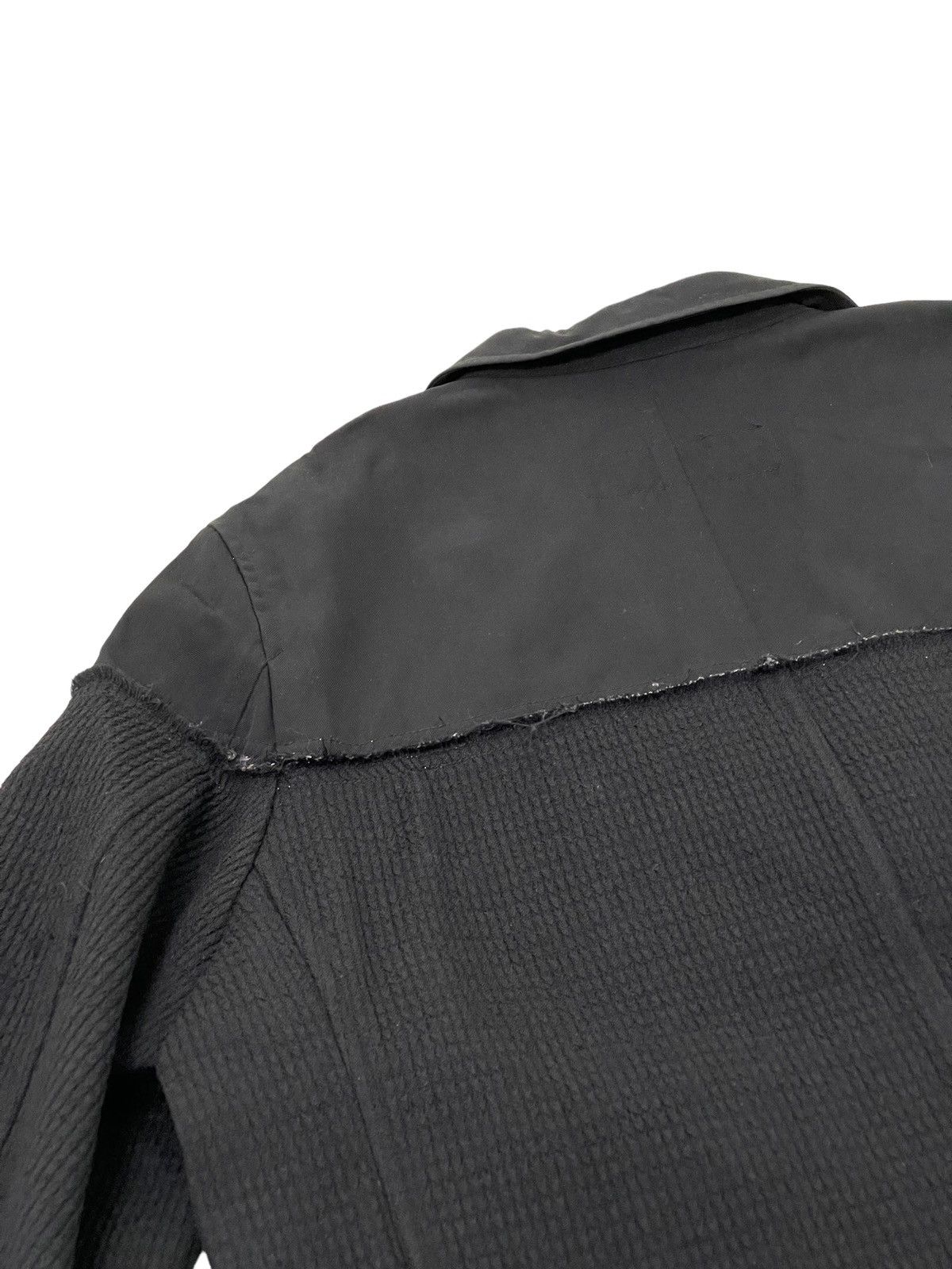 Comme des Garcons AD 2000 CDG Homme Hybrid Nylon Attached Wool Blazer 4🟩8 Size US S / EU 44-46 / 1 - 18 Thumbnail
