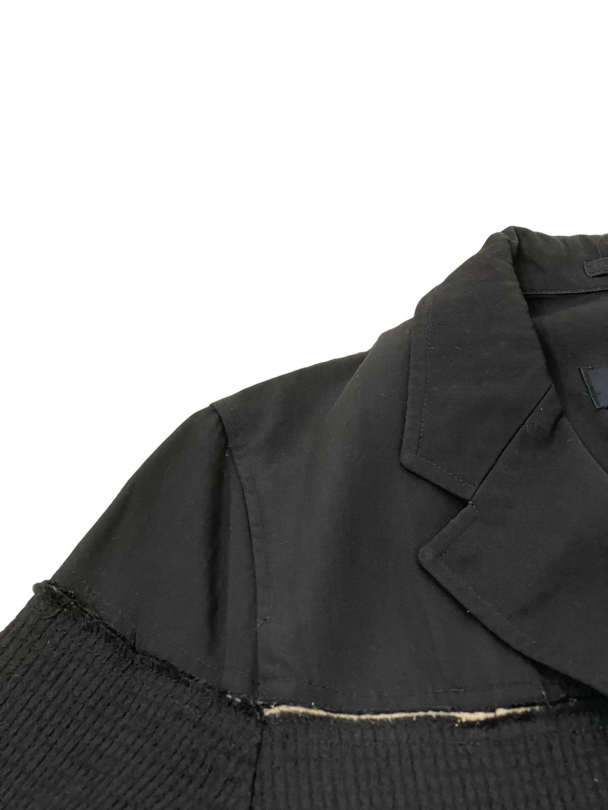 Comme des Garcons AD 2000 CDG Homme Hybrid Nylon Attached Wool Blazer 4🟩8 Size US S / EU 44-46 / 1 - 7 Thumbnail