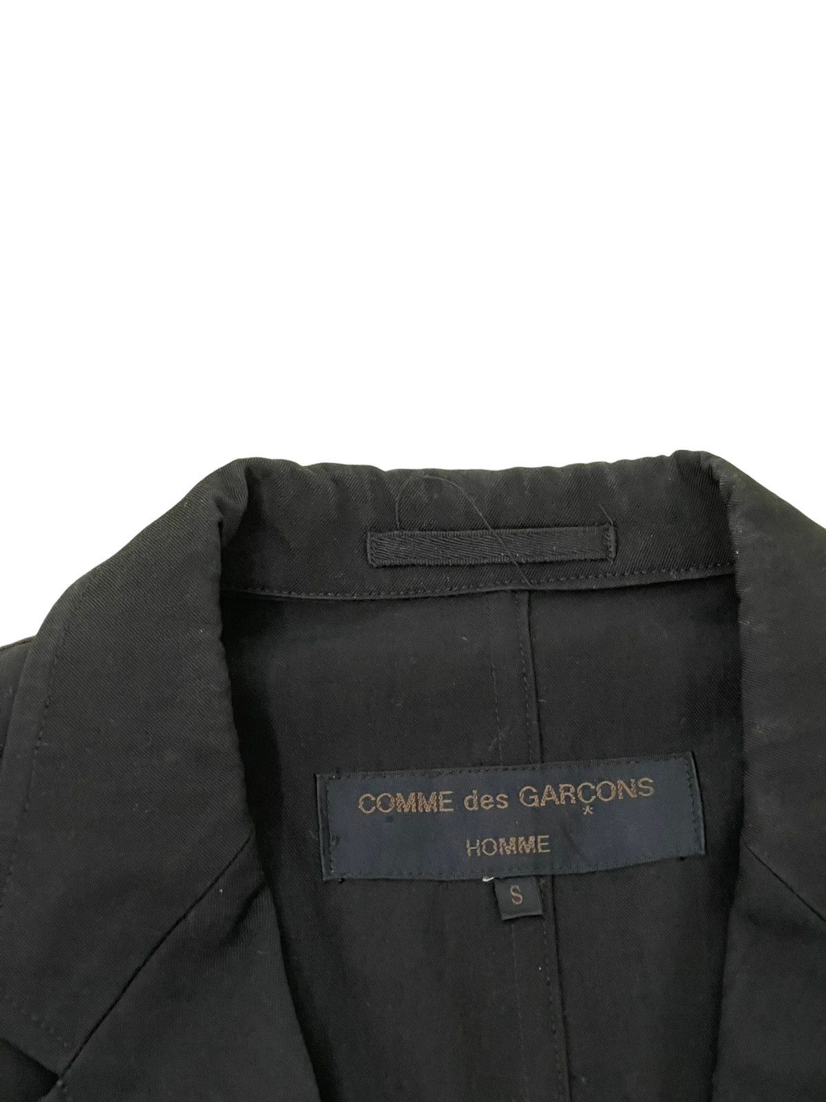 Comme des Garcons AD 2000 CDG Homme Hybrid Nylon Attached Wool Blazer 4🟩8 Size US S / EU 44-46 / 1 - 9 Thumbnail