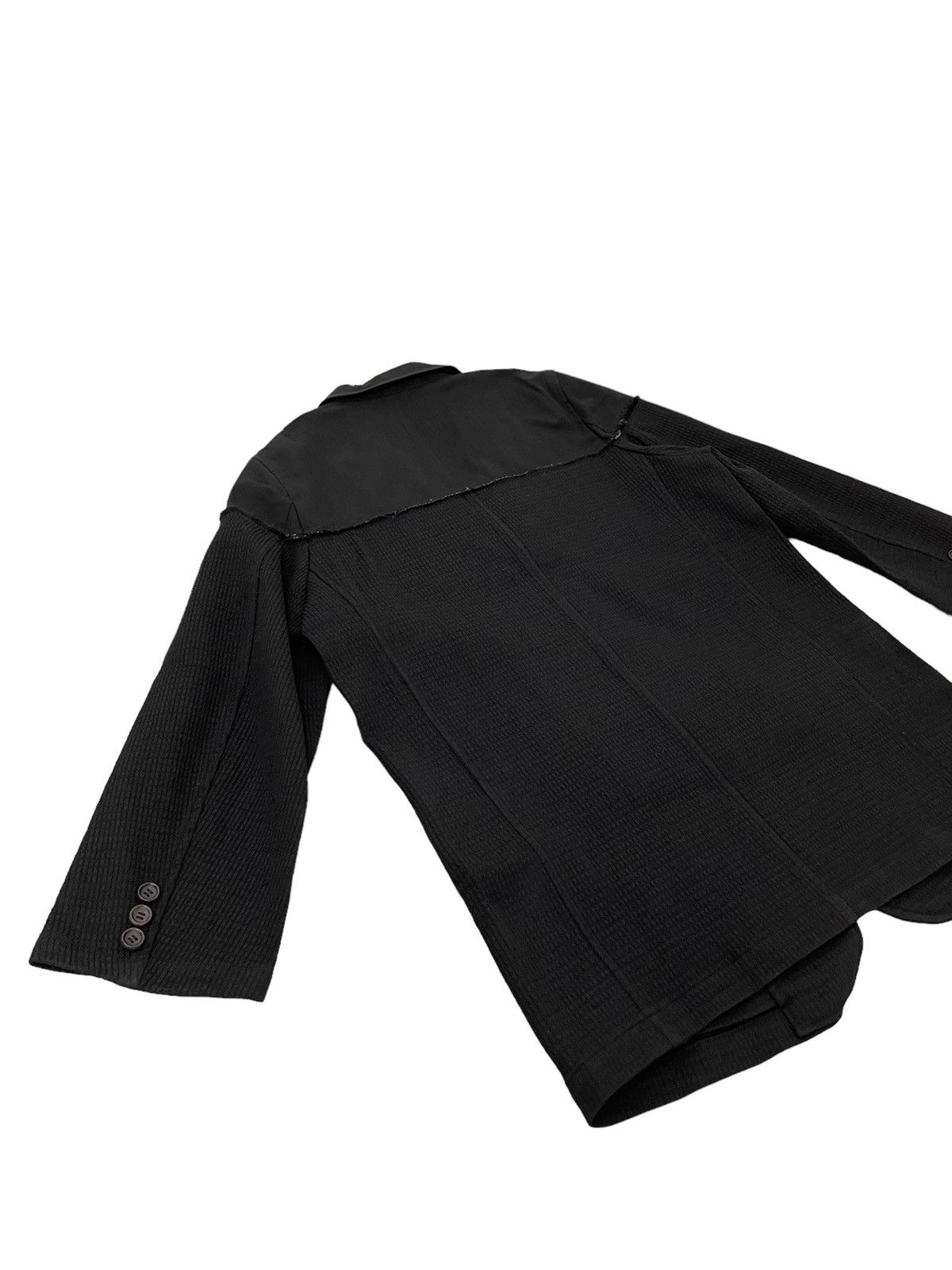 Comme des Garcons AD 2000 CDG Homme Hybrid Nylon Attached Wool Blazer 4🟩8 Size US S / EU 44-46 / 1 - 12 Thumbnail