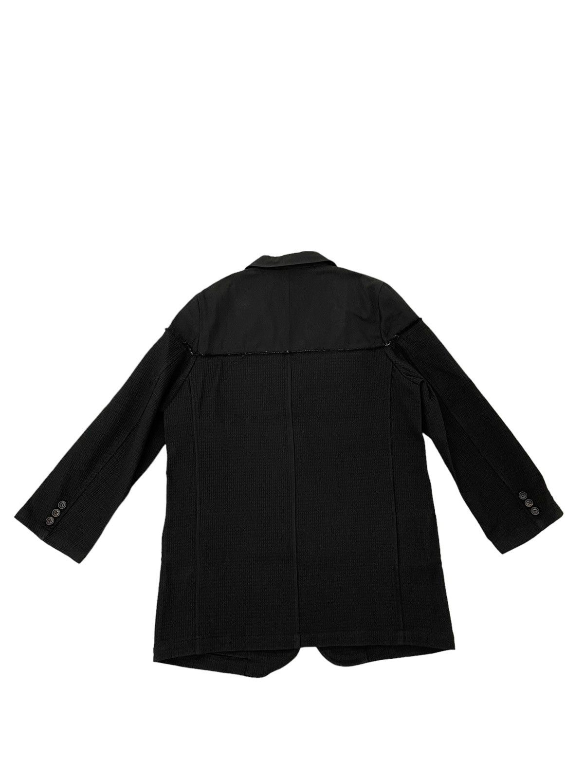 Comme des Garcons AD 2000 CDG Homme Hybrid Nylon Attached Wool Blazer 4🟩8 Size US S / EU 44-46 / 1 - 11 Thumbnail