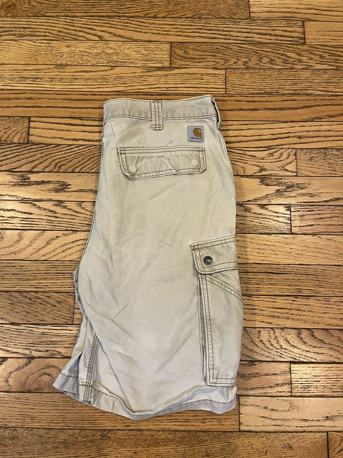 Carhartt Cargo Shorts Short Pants Men's W31 equivalent cotton brown type Vintage Second Hand