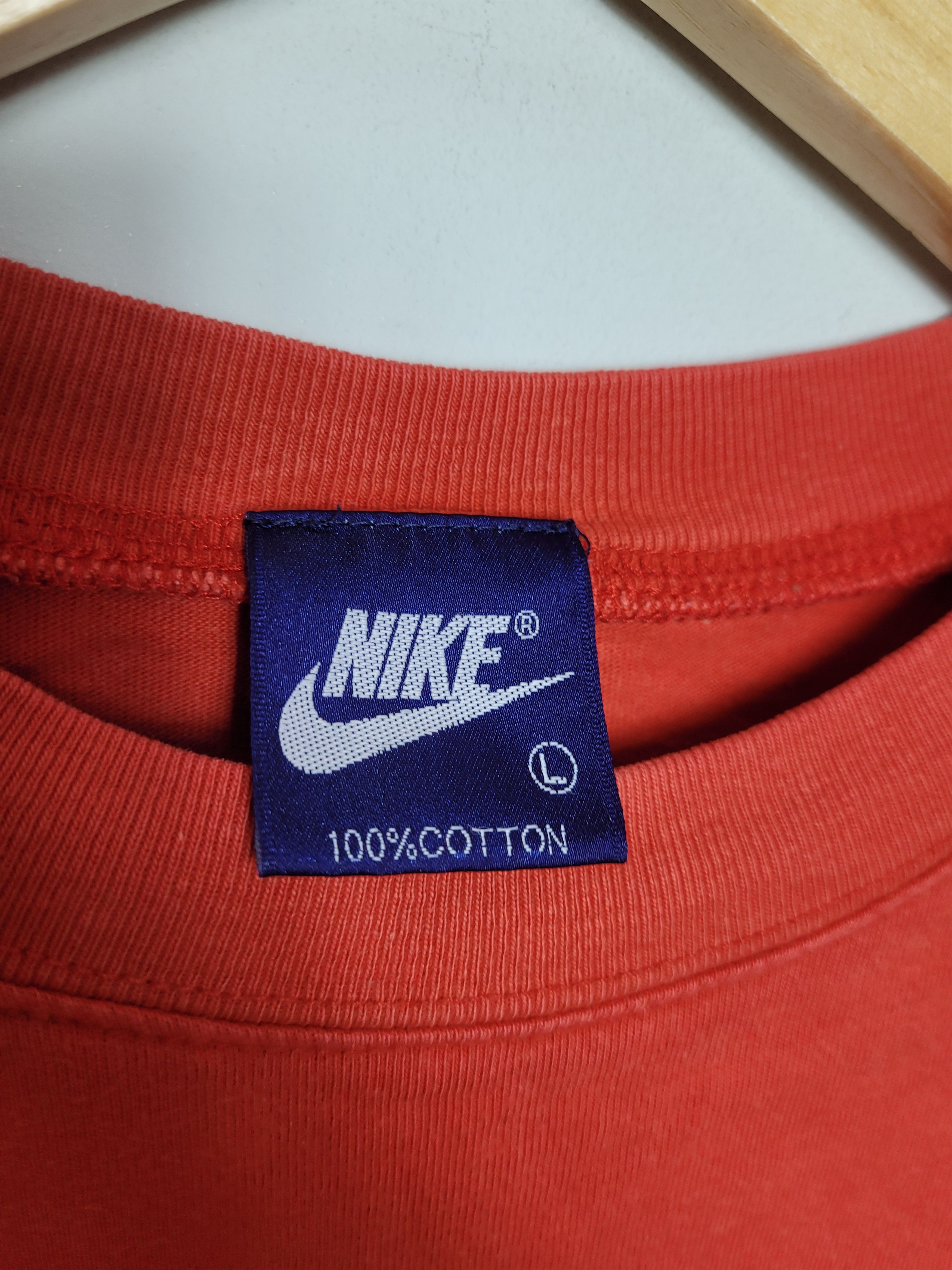 Nike × Vintage Nike vintage tee Size L / US 10 / IT 46 - 6 Thumbnail