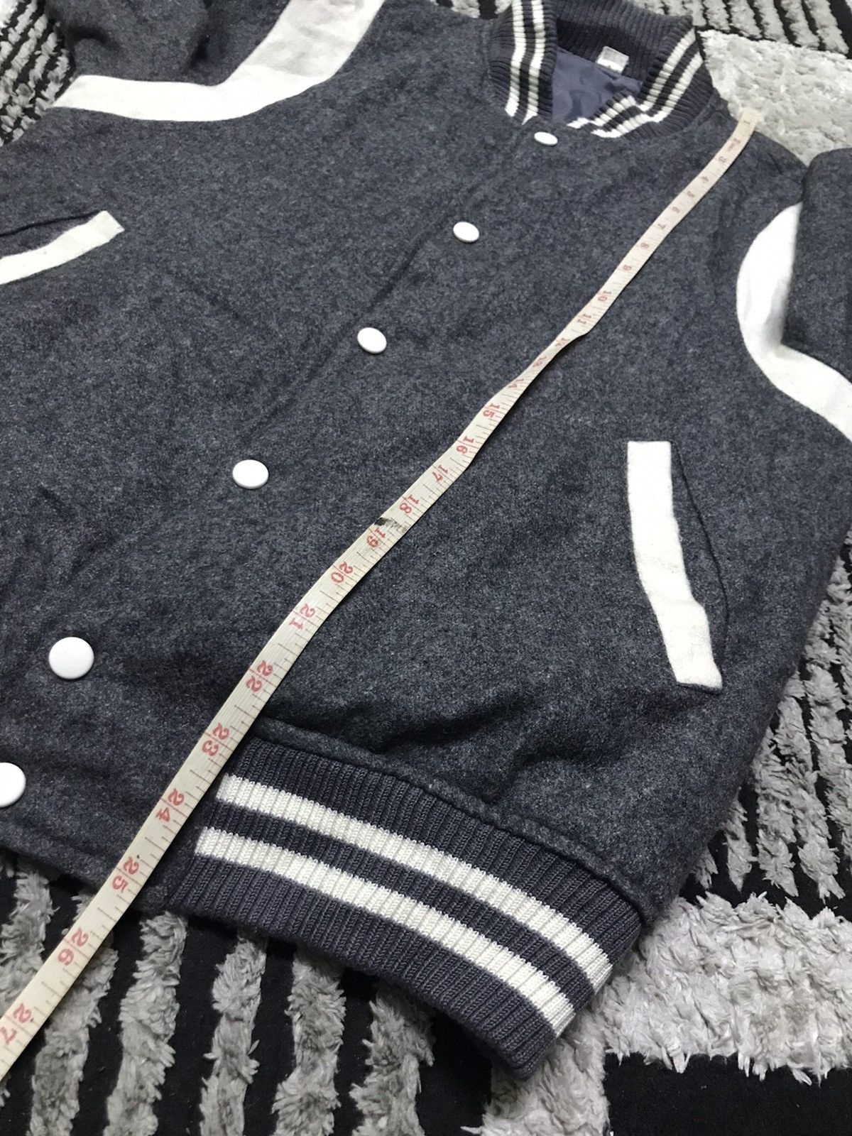 Vintage Vintage varsity jacket style by travis scott Size US S / EU 44-46 / 1 - 5 Thumbnail