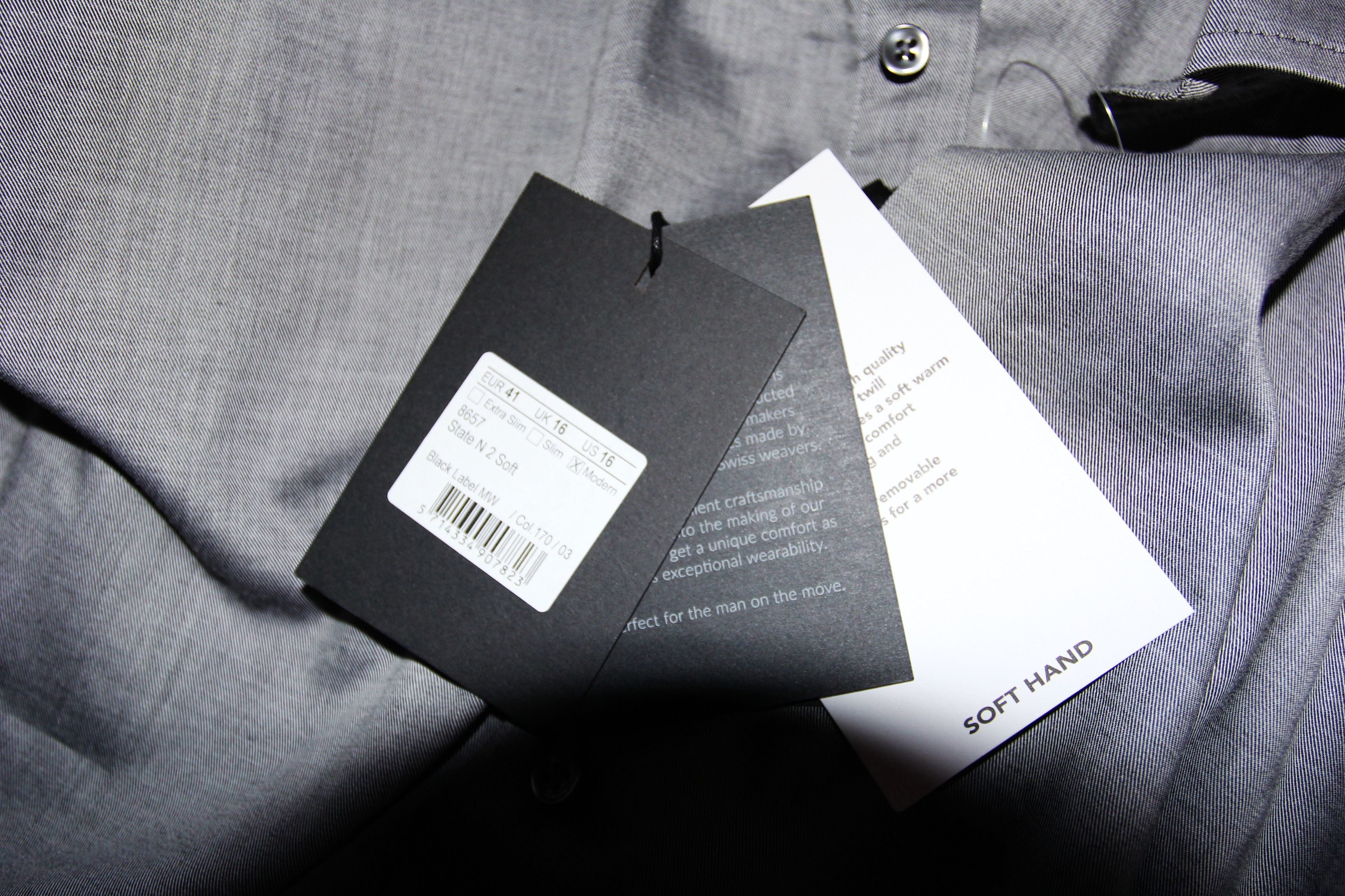 SAND BNWT AW20 SAND COPENHAGEN STATE N2 SOFT GREY SHIRT 41 Size US M / EU 48-50 / 2 - 8 Thumbnail