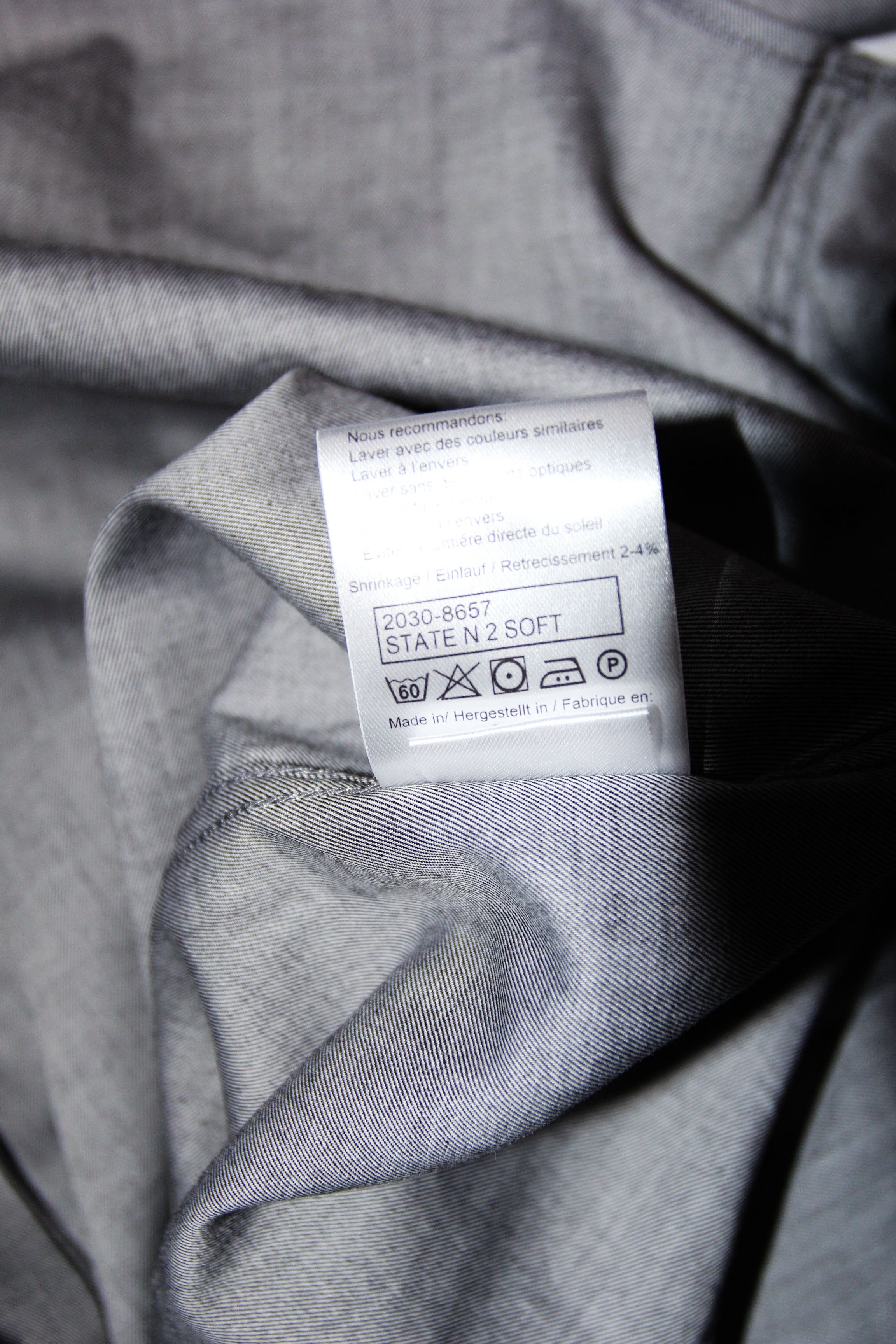 SAND BNWT AW20 SAND COPENHAGEN STATE N2 SOFT GREY SHIRT 41 Size US M / EU 48-50 / 2 - 10 Thumbnail