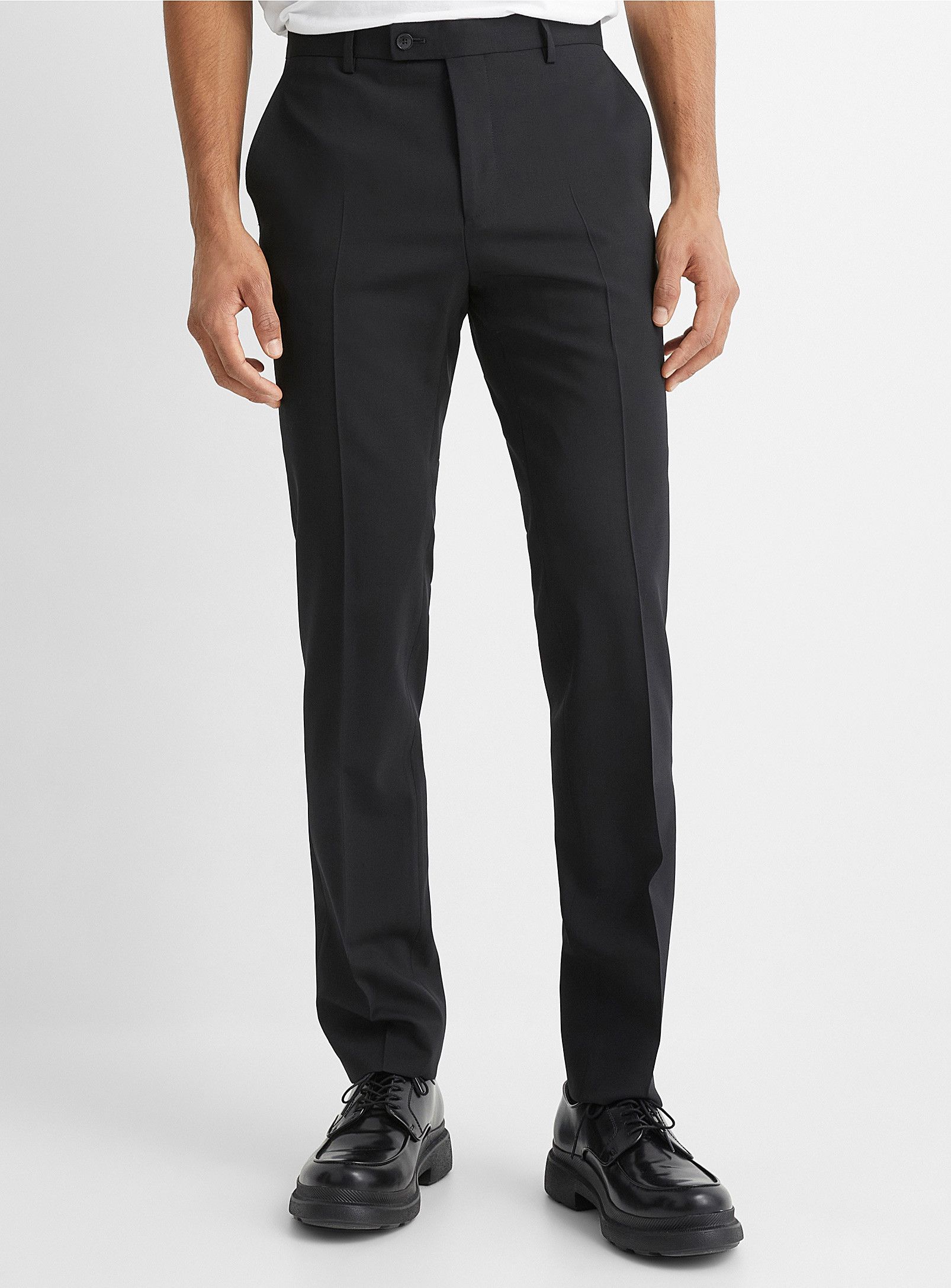 image of Aw20 Sand Copenhagen Craig Pants 52 in Black, Men's (Size 36)