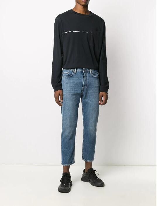 Acne Studios BNWT SS22 ACNE STUDIOS RIVER MID BLUE JEANS 29 Size US 29 - 11 Thumbnail
