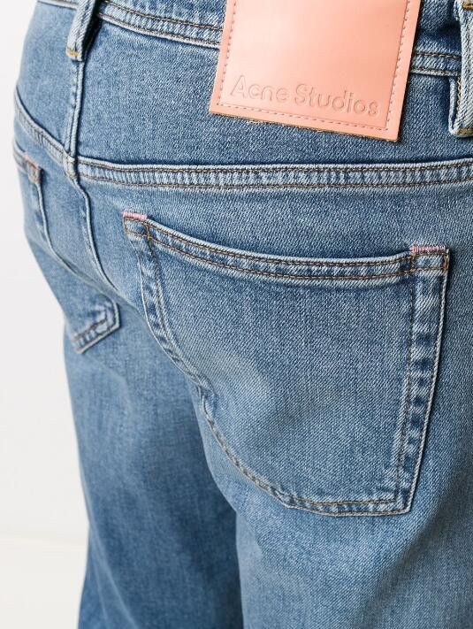 Acne Studios BNWT SS22 ACNE STUDIOS RIVER MID BLUE JEANS 29 Size US 29 - 9 Thumbnail
