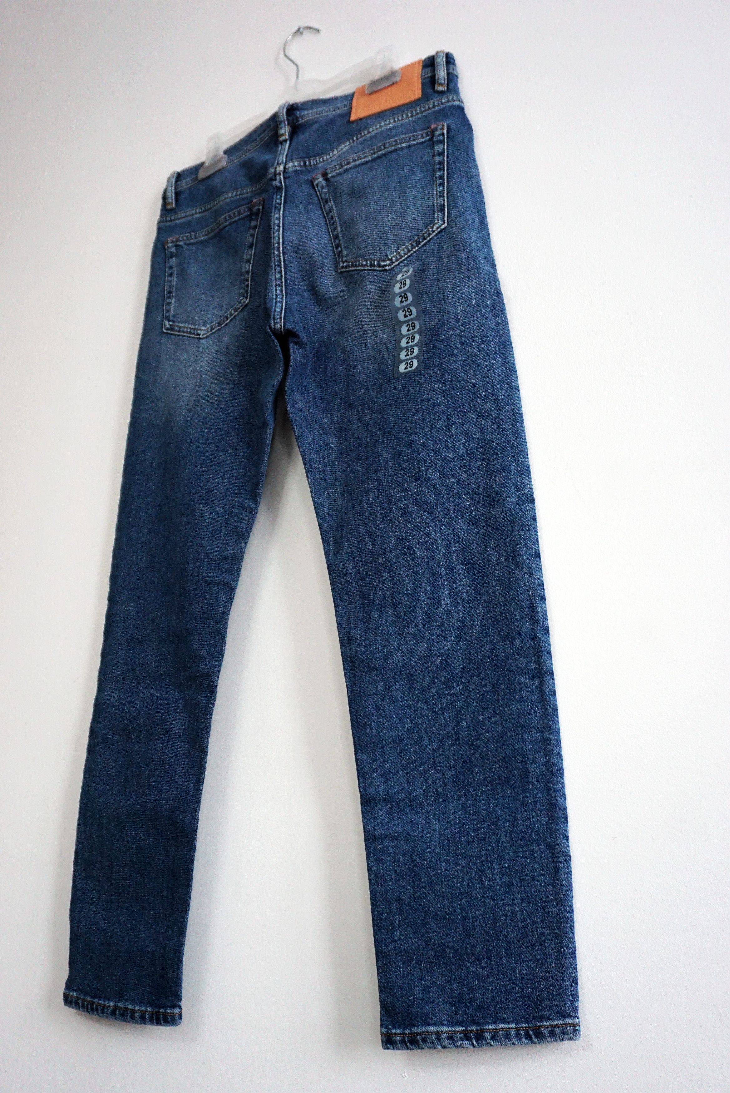 Acne Studios BNWT SS22 ACNE STUDIOS RIVER MID BLUE JEANS 29 Size US 29 - 7 Thumbnail