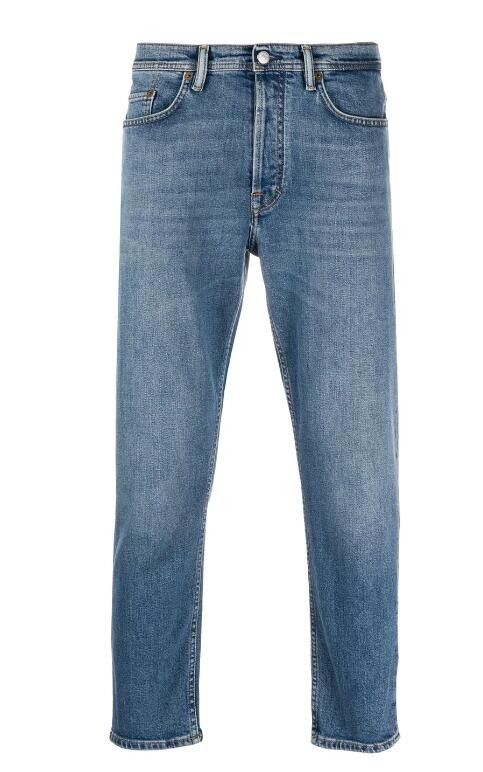 Acne Studios BNWT SS22 ACNE STUDIOS RIVER MID BLUE JEANS 29 Size US 29 - 10 Thumbnail